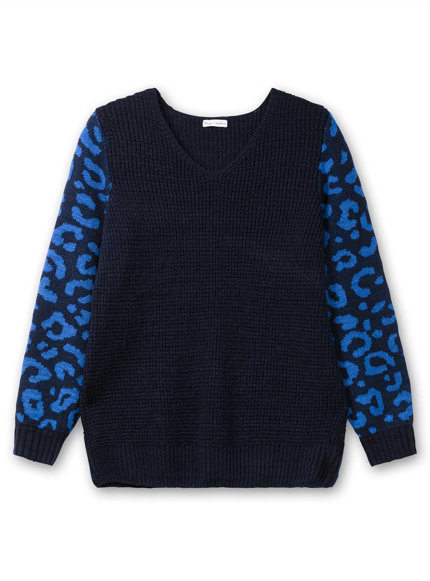 Sheego V-Ausschnitt-Pullover »V-Ausschnitt-Pullover«