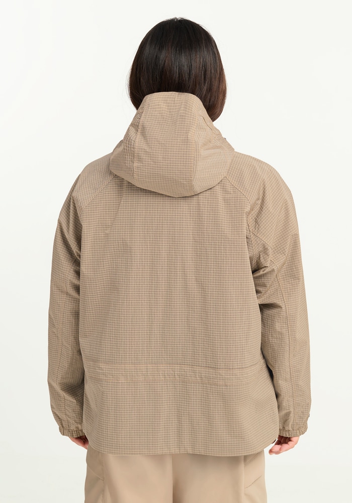 Jack Wolfskin Funktionsjacke »FIND THE WILD 2L JKT W« mit Kapuze wasserdicht, atmungsaktiv, Übergangsjacke, kontrastfarbige Details