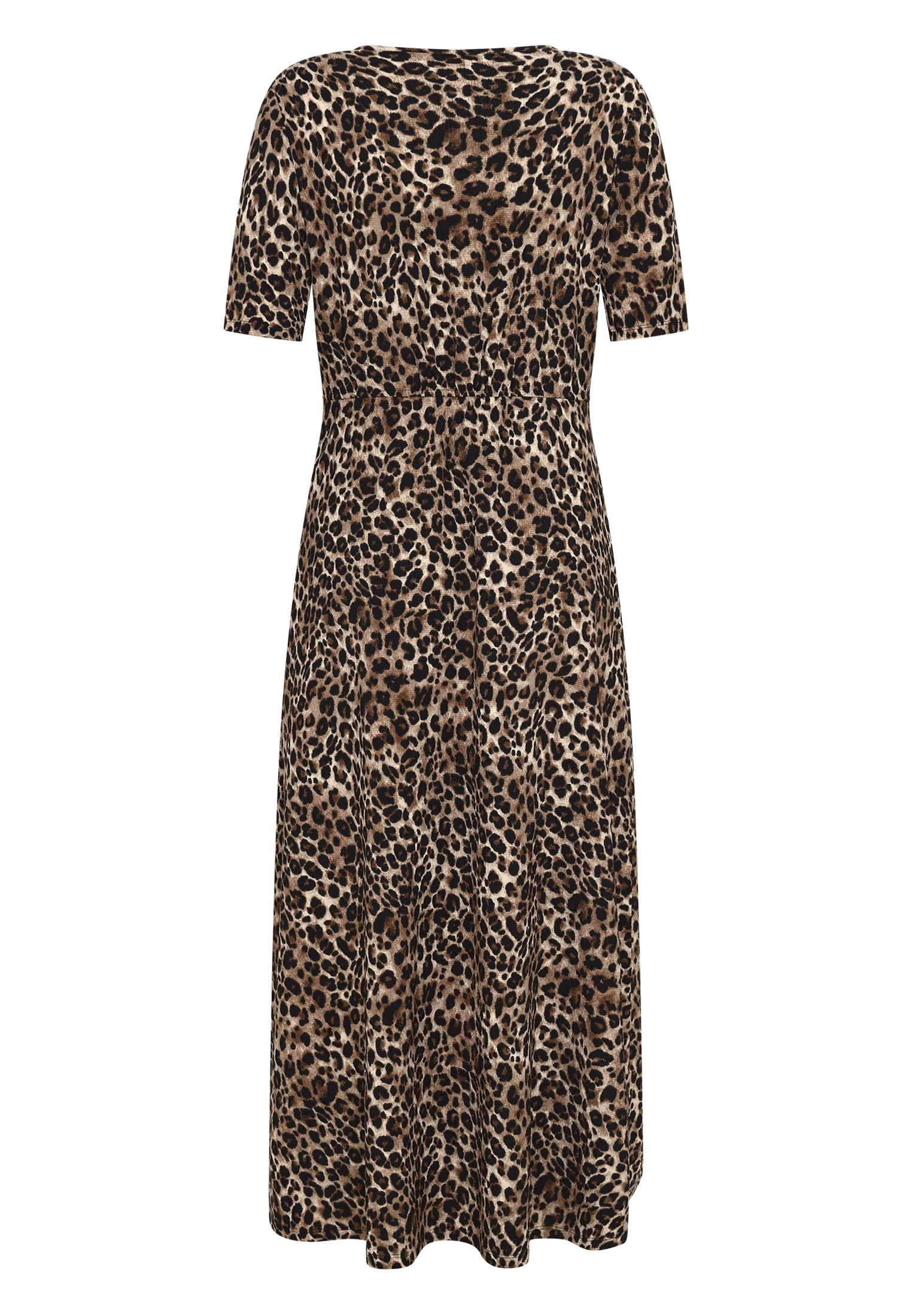 Zero Maxikleid »Maxikleid kurzarm mit Leoprint«