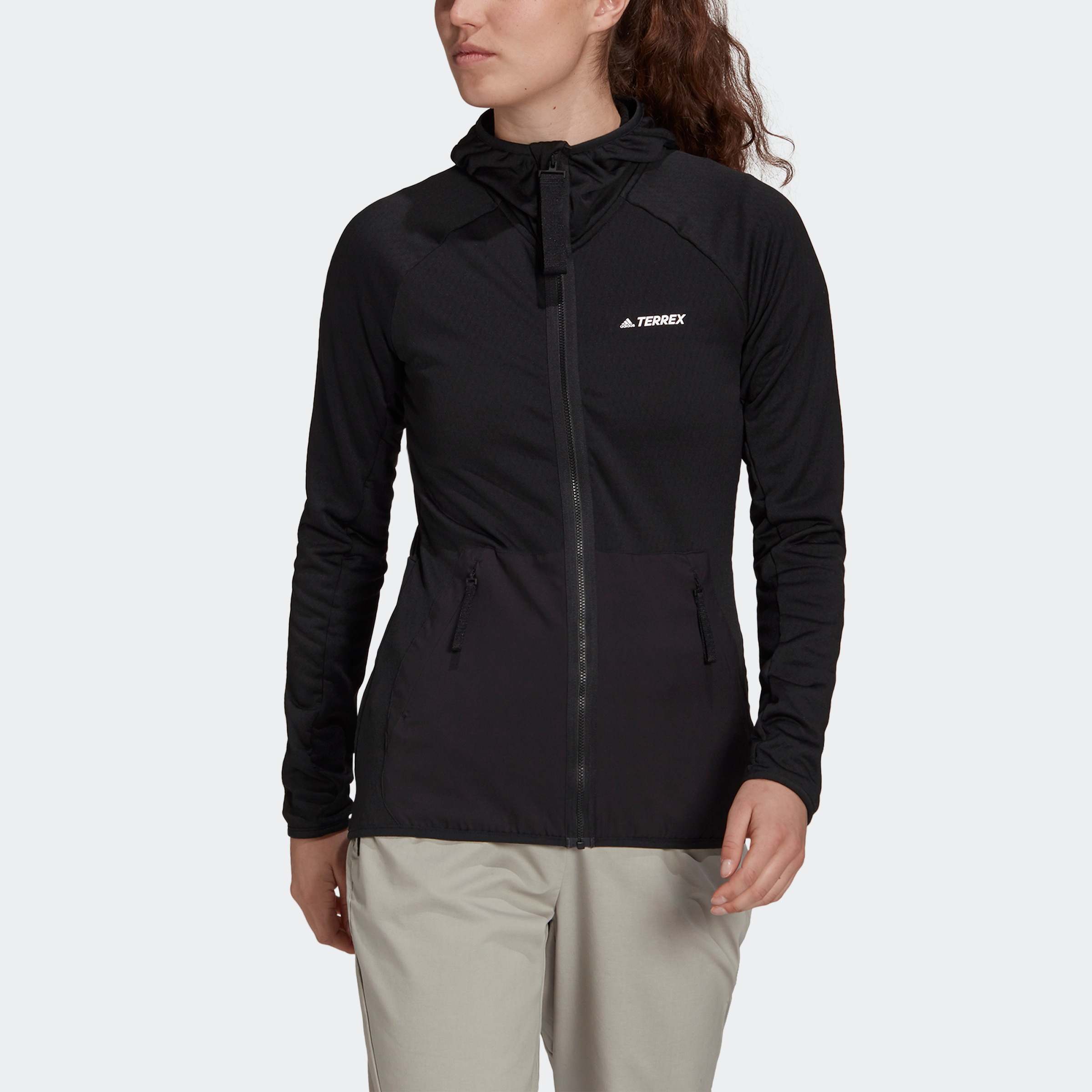 adidas TERREX Funktionsjacke »TERREX TECH FLOOCE LIGHT HOODED WANDERJACKE« kaufen