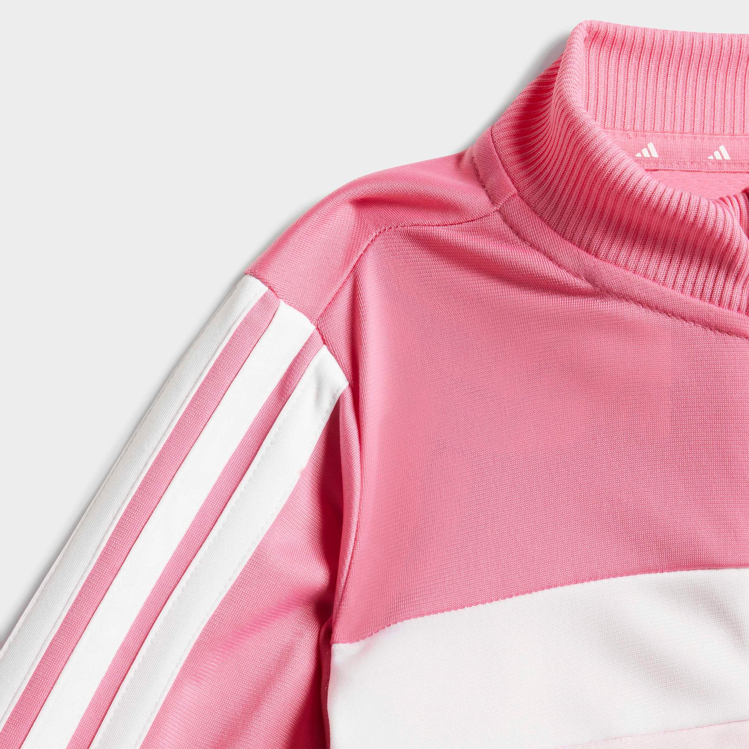 adidas Sportswear Trainingsanzug »SEASONAL ESSENTIALS TIBERIO 3-STREIFEN TRICOT KIDS« 2 Stk. für Babys, 2-teilig, sportlicher Stil, aus Polyester