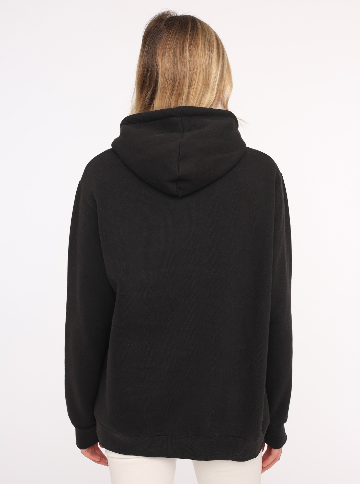 Zwillingsherz Hoodie »"Wild Free"«, mit Pailletten, Kordel und Innenseite der Kapuze im -Look