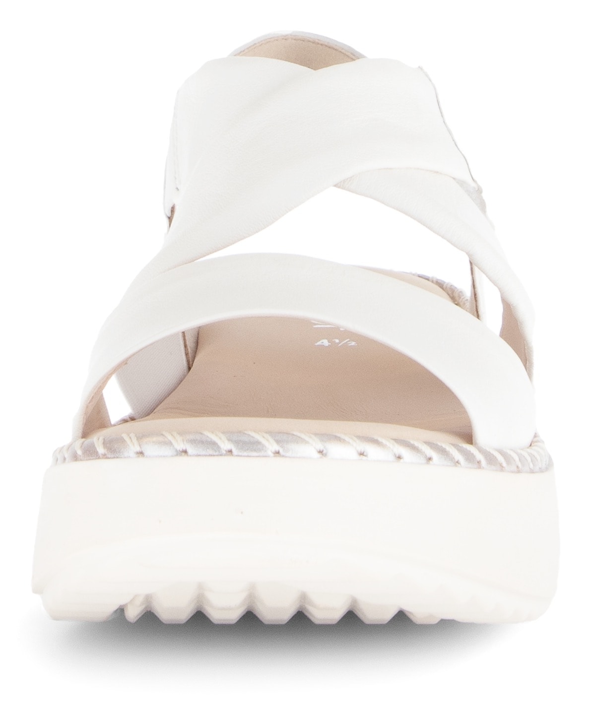 Gabor Sandalette  , Plateau, Sommerschuh, Rimchensandale mit Kontrastnaht