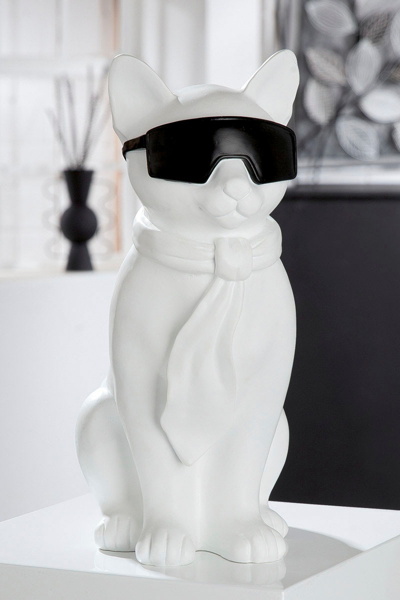 Casablanca by Gilde Tierfigur »Katze mit Brille Hero Cat«