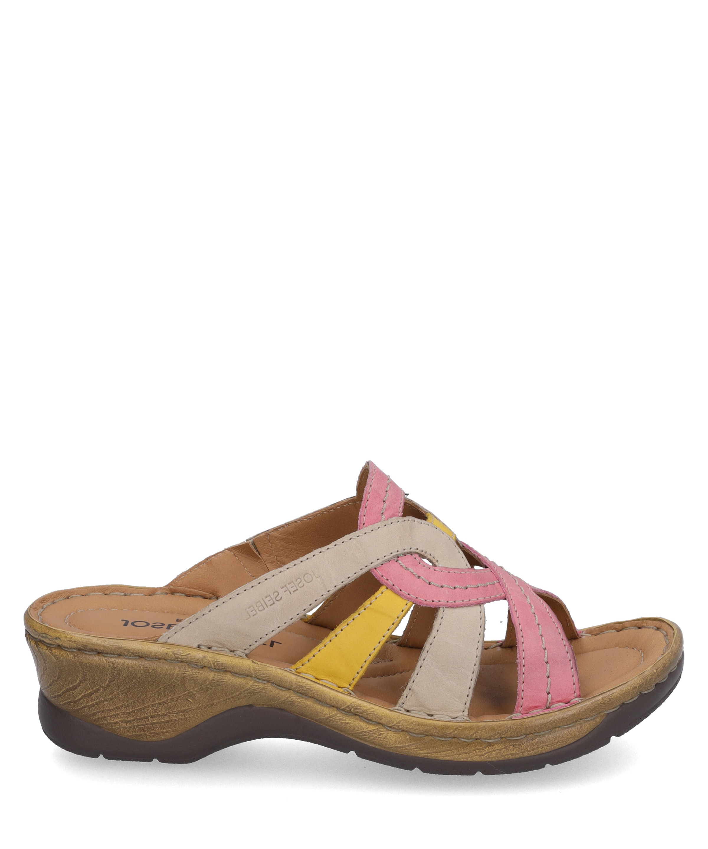 Josef Seibel Clog »Catalonia 01, pink-multi«