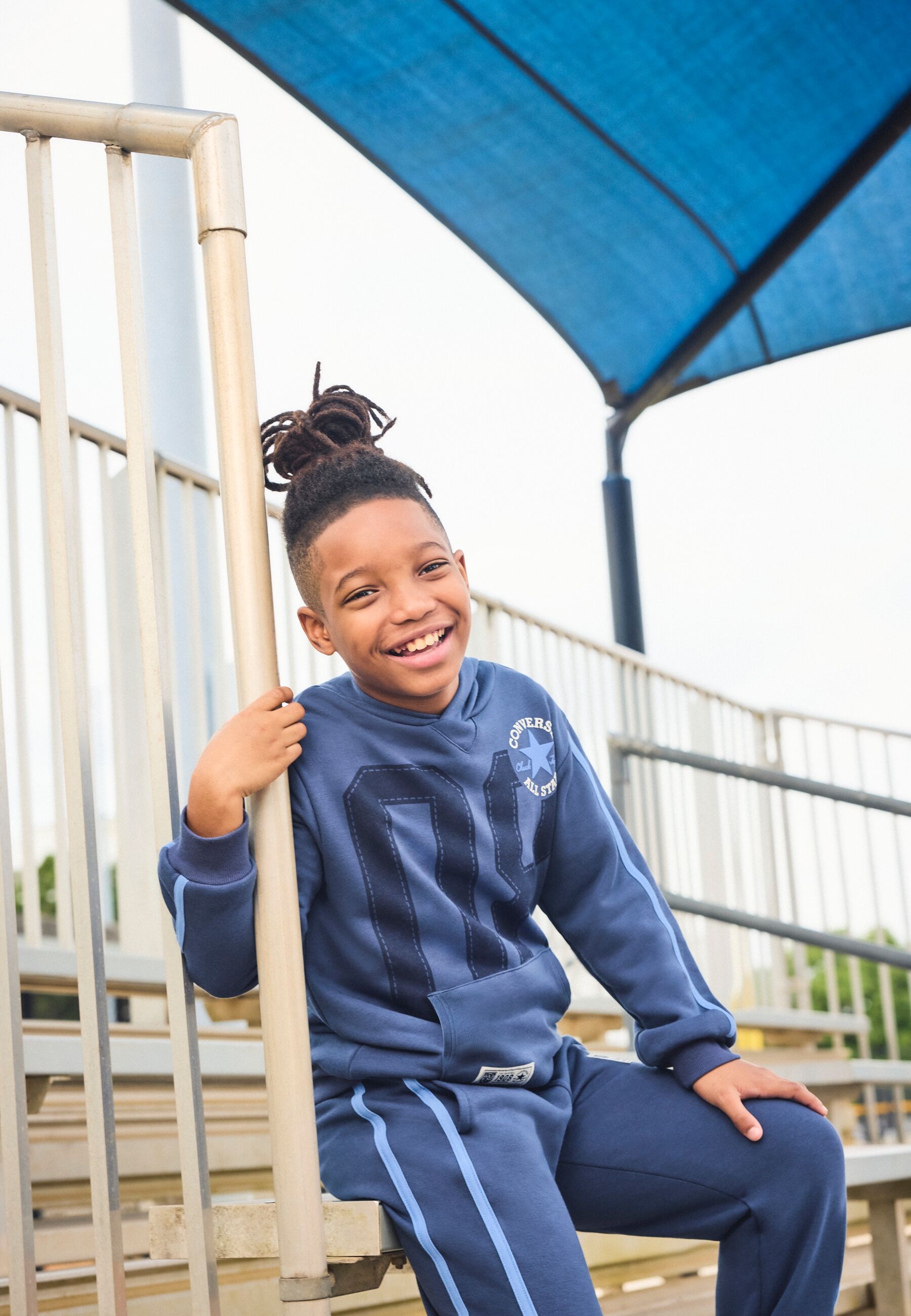 Converse Kapuzensweatshirt »CNVB RETRO REMIX FT PULLOVER«, (1 tlg.), für Kinder
