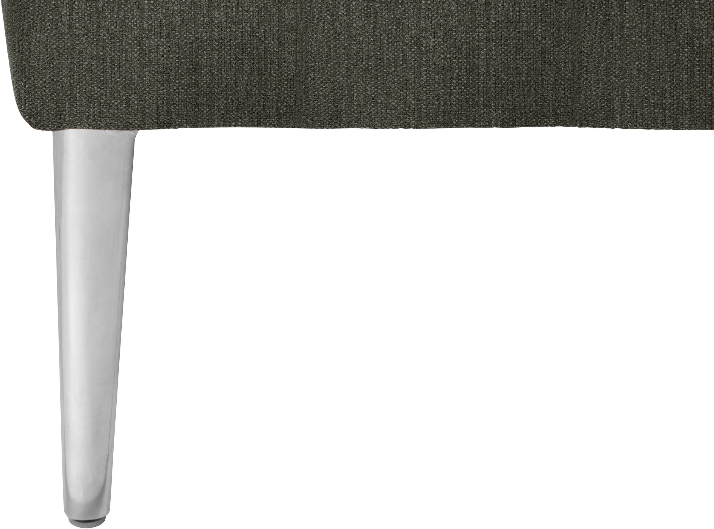 W.SCHILLIG Hocker »enjoy&MORE«, Füße Chrom glänzend, Breite 106 cm