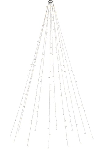 LED-Baummantel »Maddox, Weihnachtsdeko aussen, Christbaumschmuck«, Baumvorhang, mit Timer