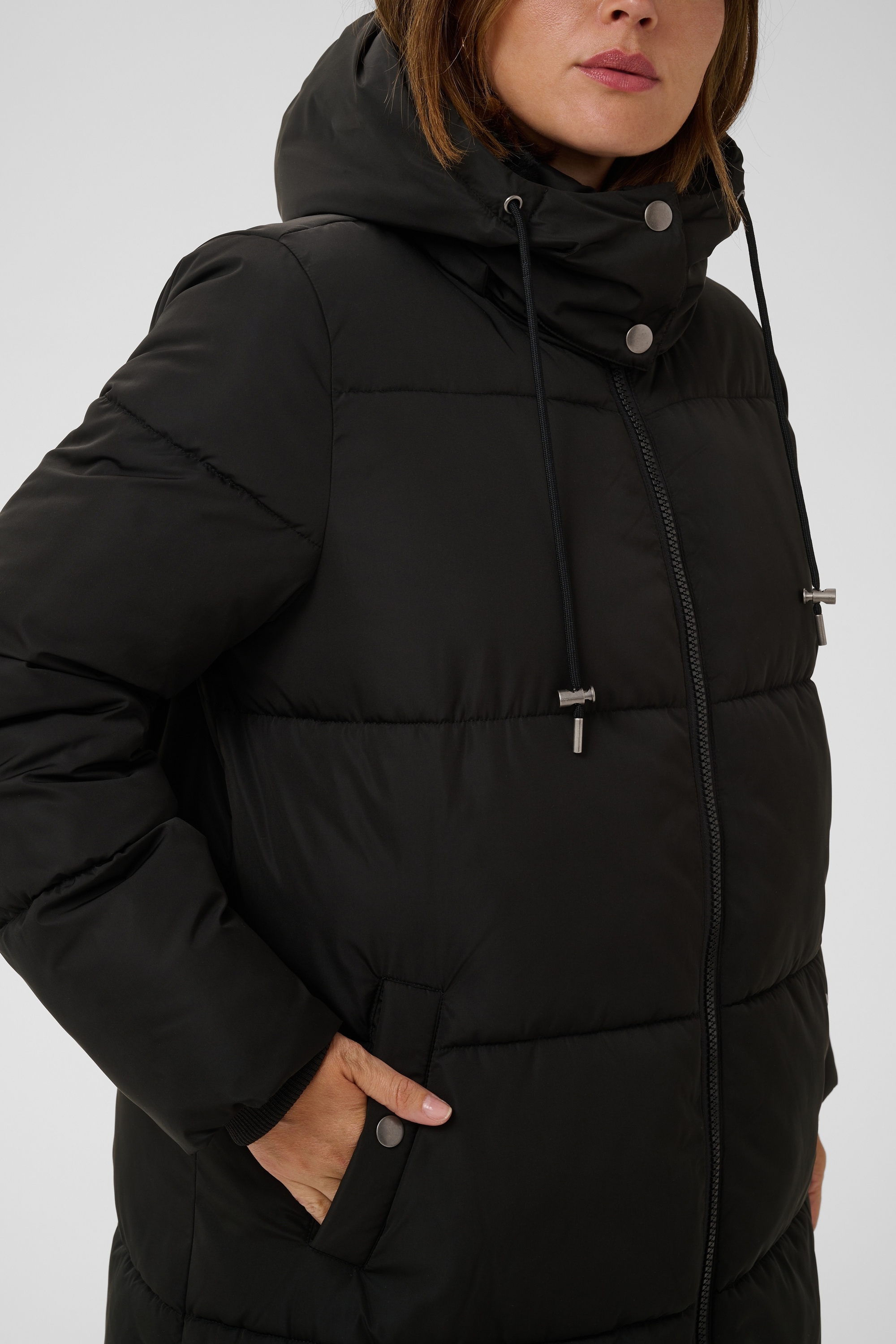 KAFFE Curve Wintermantel »Damen Jacke KCnikole«