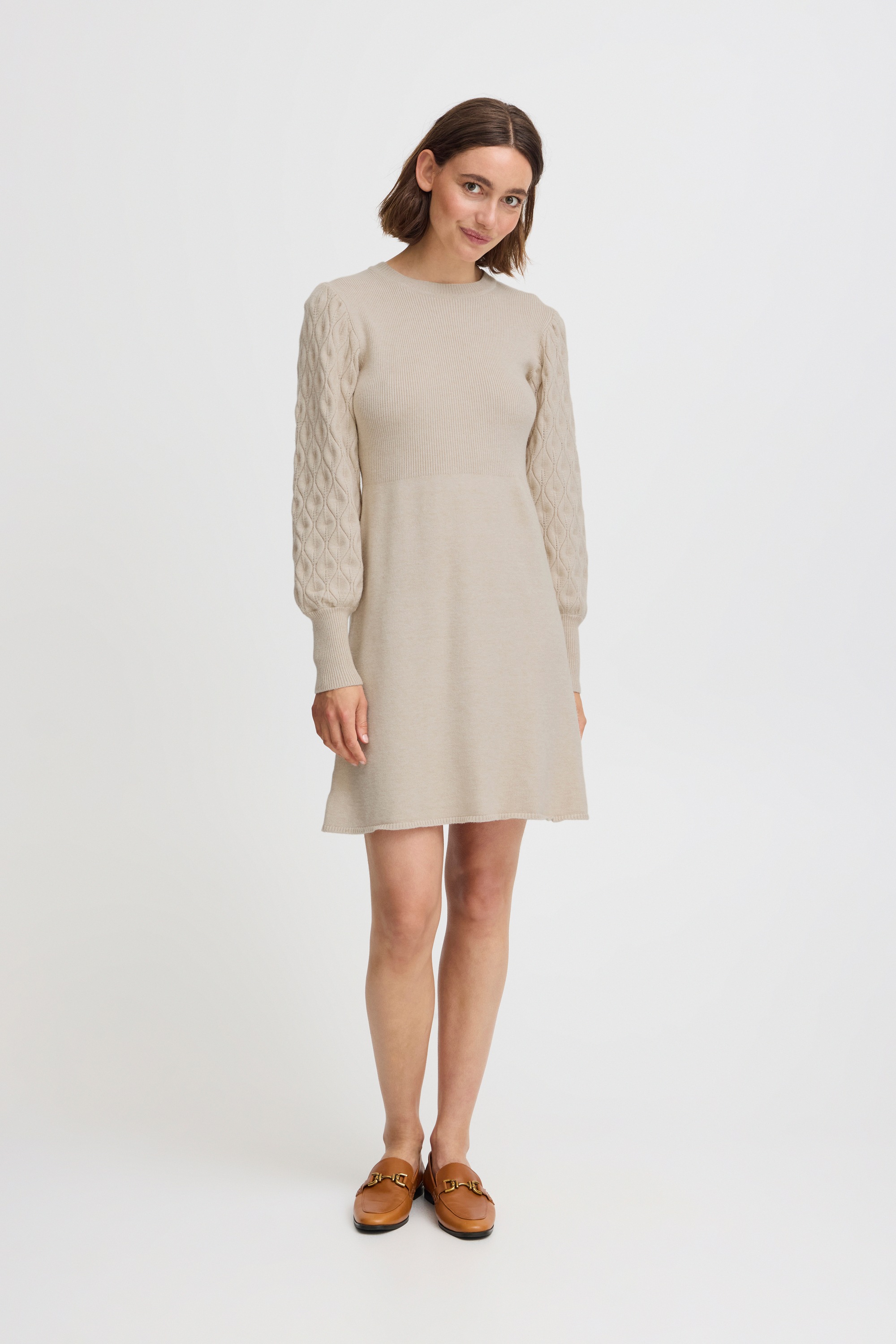 b.young Midikleid »Kleid BYNONINA«