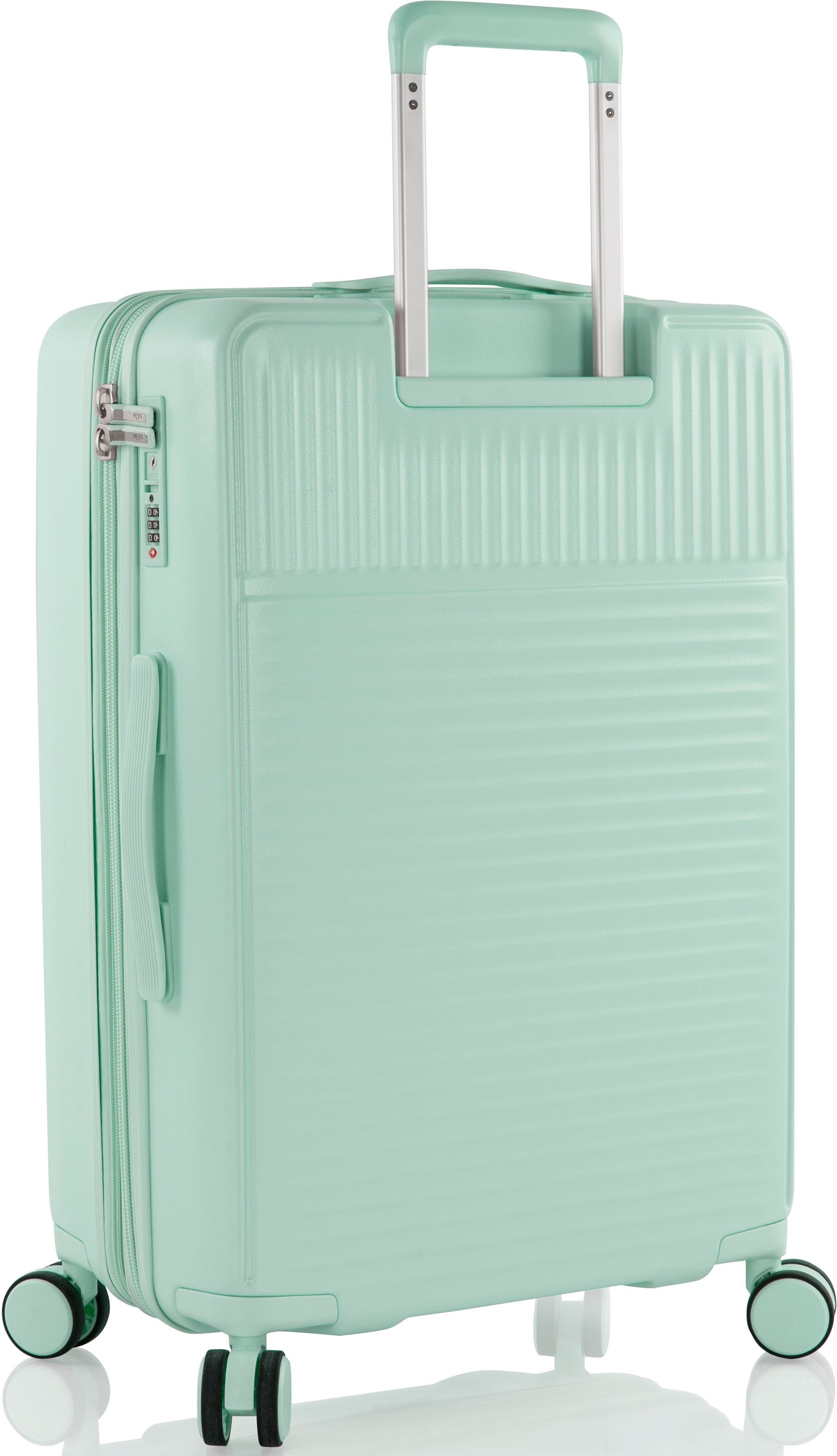 Heys Hartschalen-Trolley »Pastel, in verschiedenen Farben und Größen«, 4 Rollen, Heys x Joachim Llambi Handgepäck-Koffer TSA Schloss Volumenerweiterung