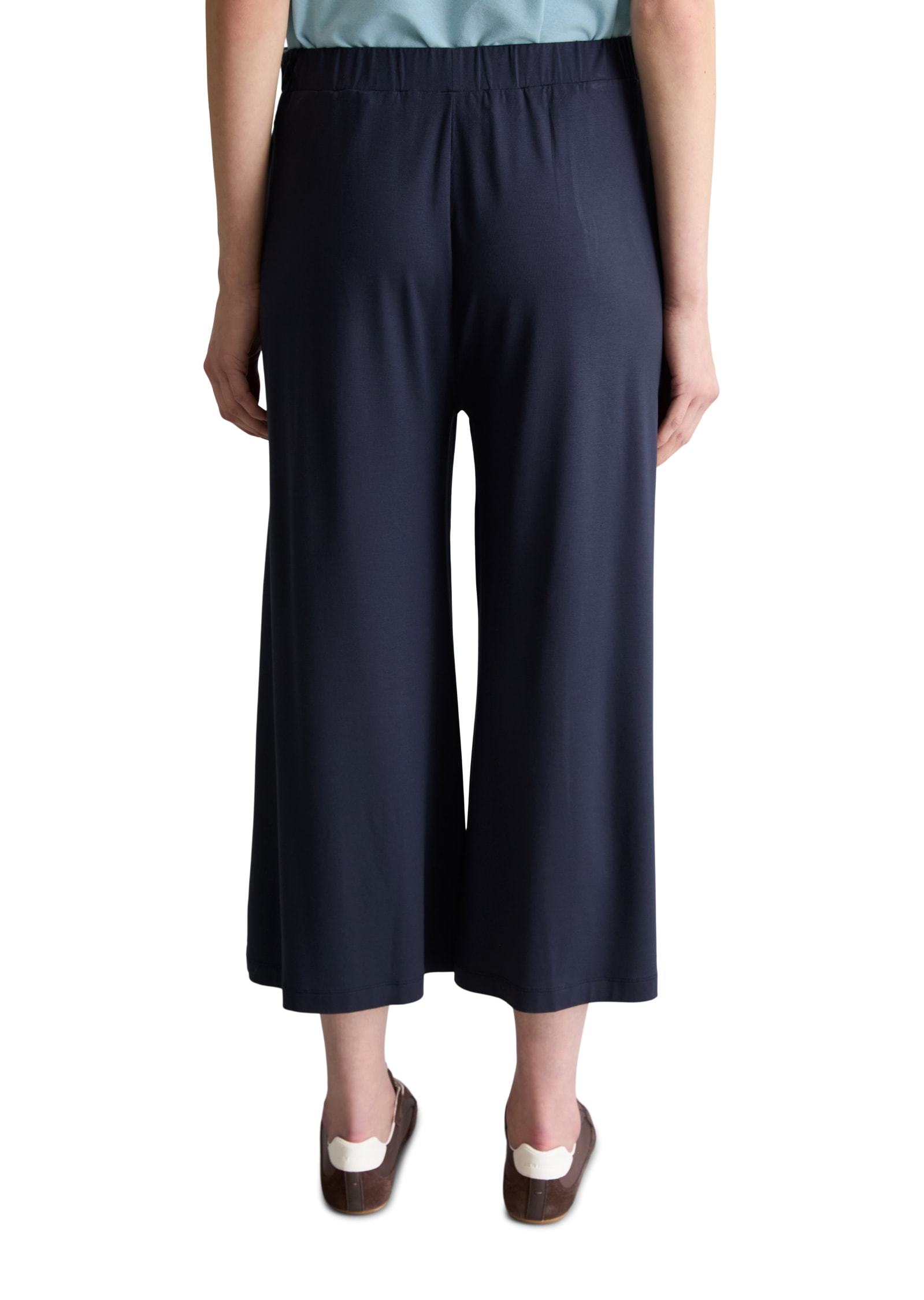 Marc O'Polo DENIM Culotte  Weite Jerseyhose aus LENZING™ ECOVERO™