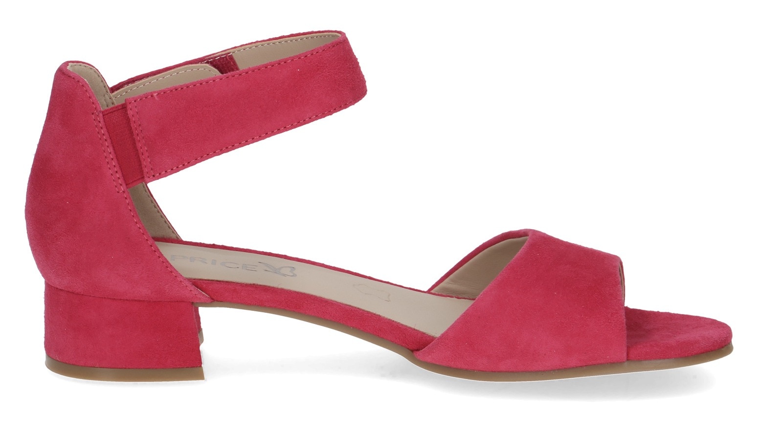 Caprice Sandalette, Blockabsatz, Sommerschuh, Sandale mit praktischem Klettverschluss