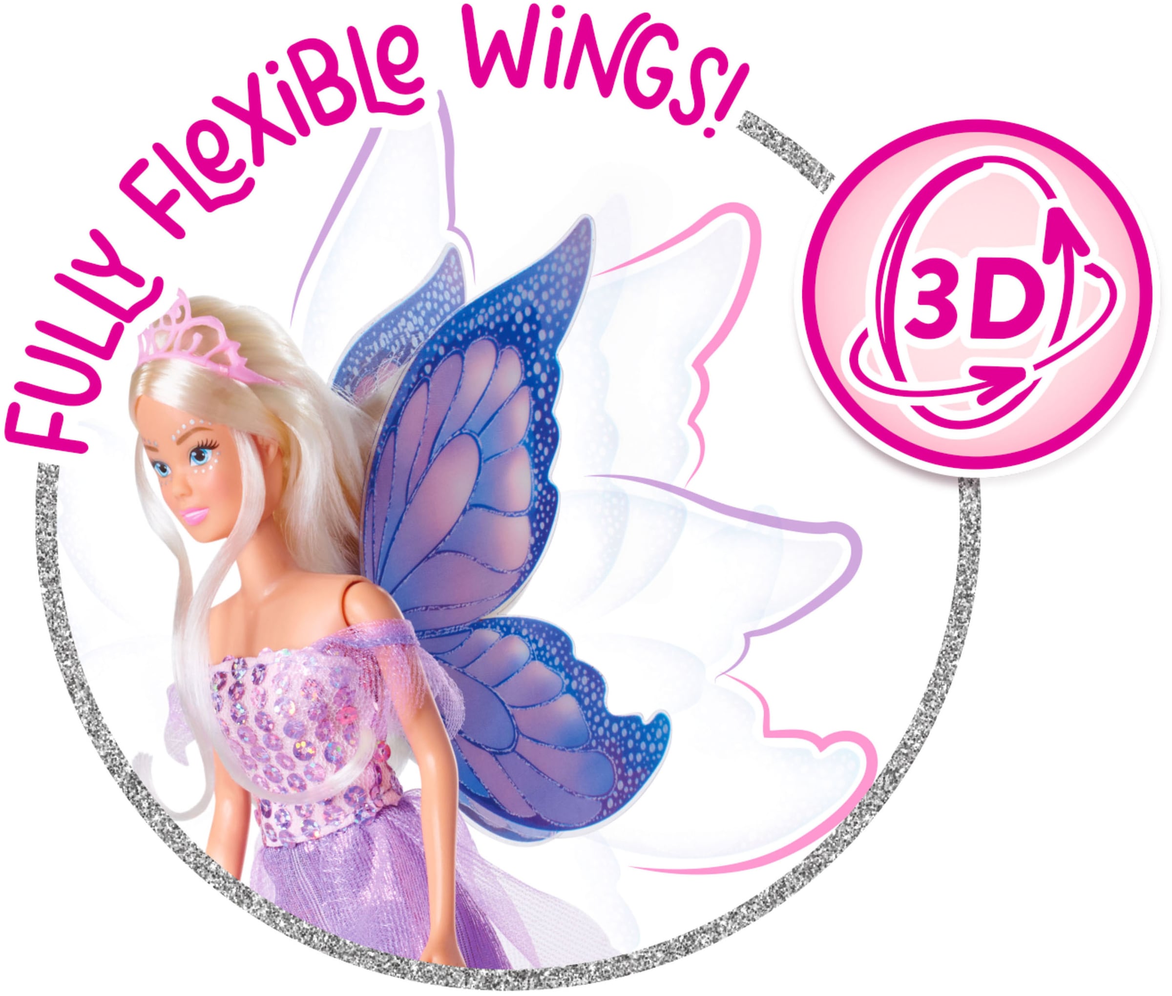 SIMBA Anziehpuppe »Steffi Love, Fantasy Fairy« mit beweglichen Flügeln