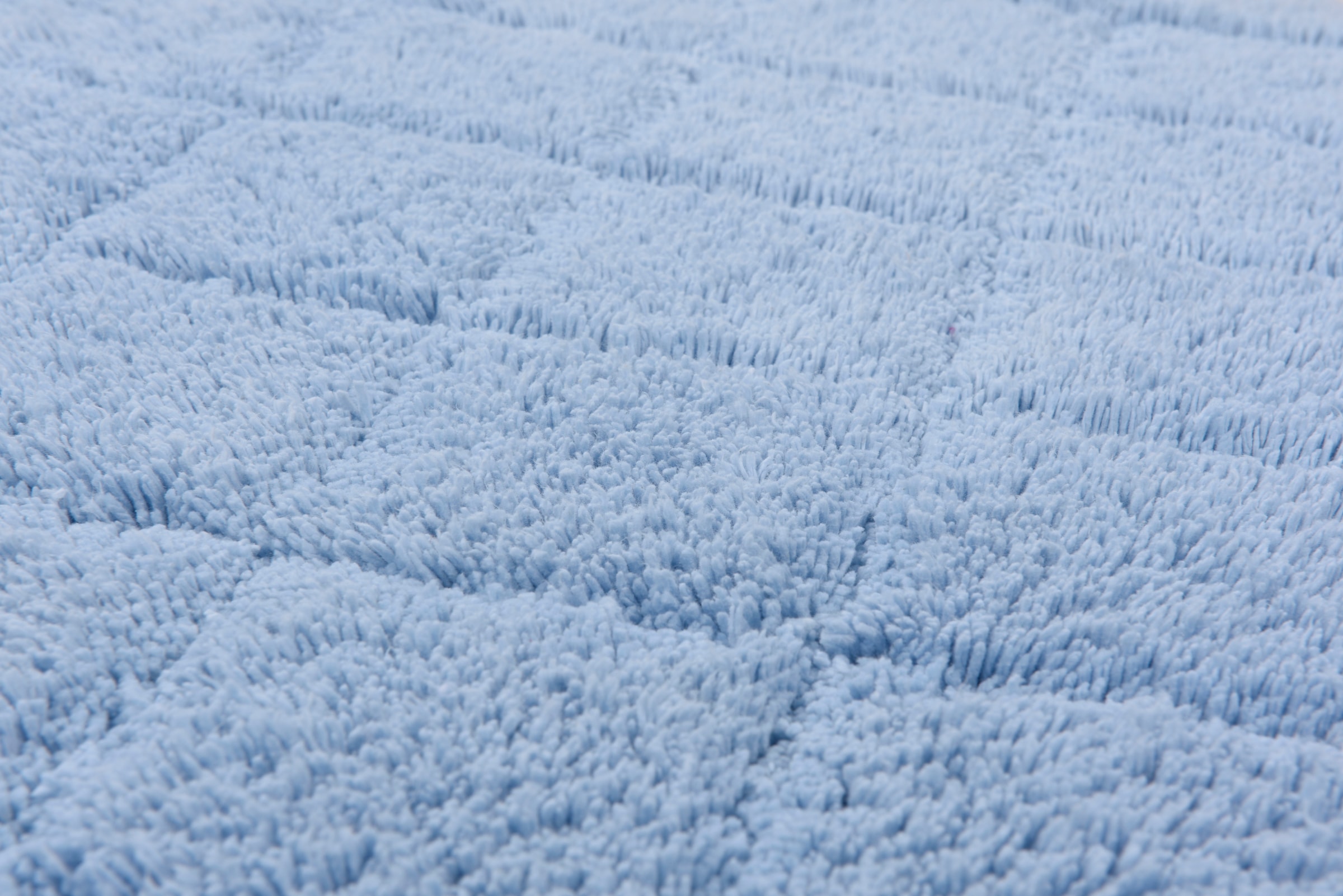 TOM TAILOR HOME Badematte »Cotton Diamond« Höhe 20 mm rutschhemmend beschichtet fußbodenheizungsgeeignet | strapazierfähig Uni Farben, Pastell Farben, Rauten, reine Baumwolle, weich & kuschelig