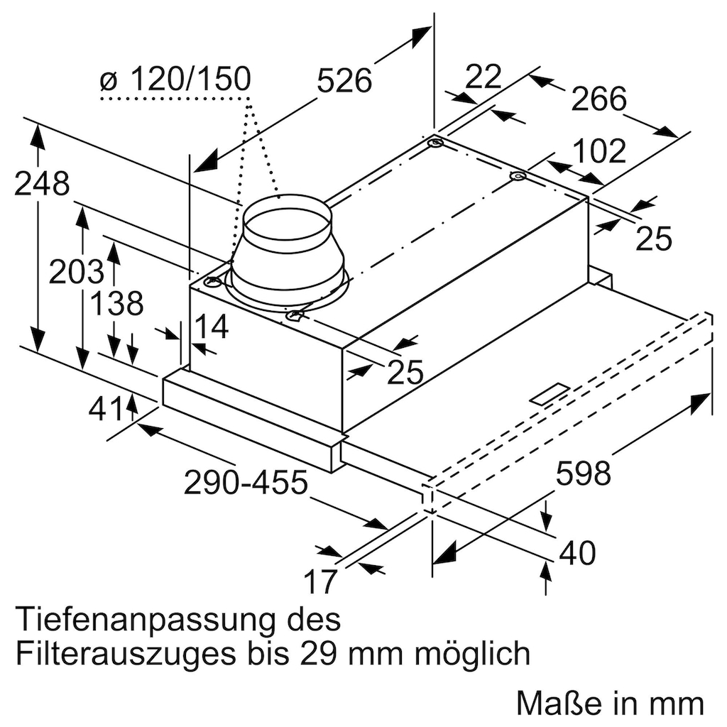 SIEMENS Flachschirmhaube »LI64LA521«