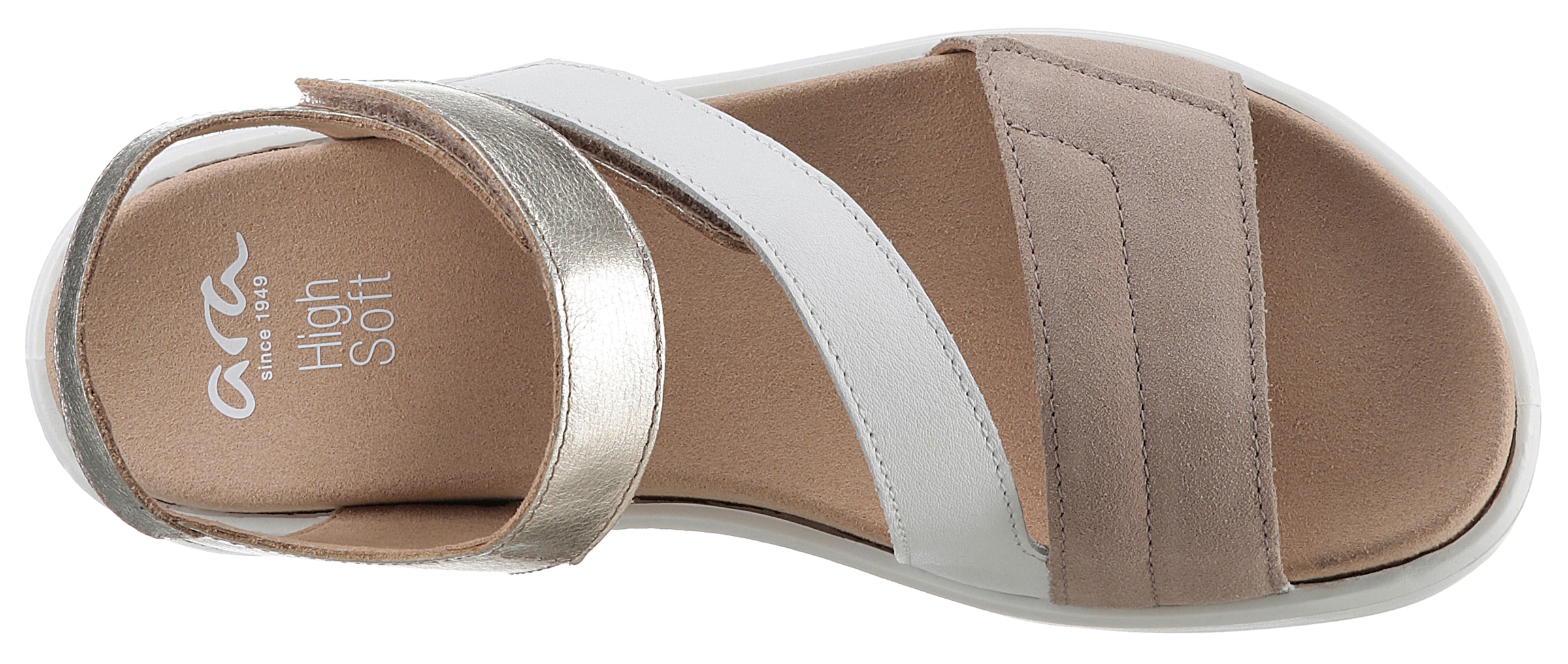 Ara Sandalette »MADEIRA«, Sommerschuh, Sandale, Keilabsatz, in Komfortweite H (= sehr weit)