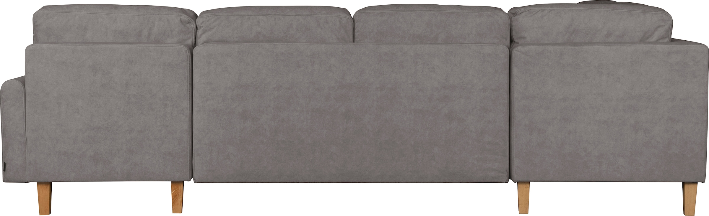 Home affaire Wohnlandschaft »TRIPLO U-Form wahlweise mit Schlaffunktion, B/T/H: 310/192/90 cm«, Schlafsofa, auch mit Bettkasten, Steppung im Rückenkissen