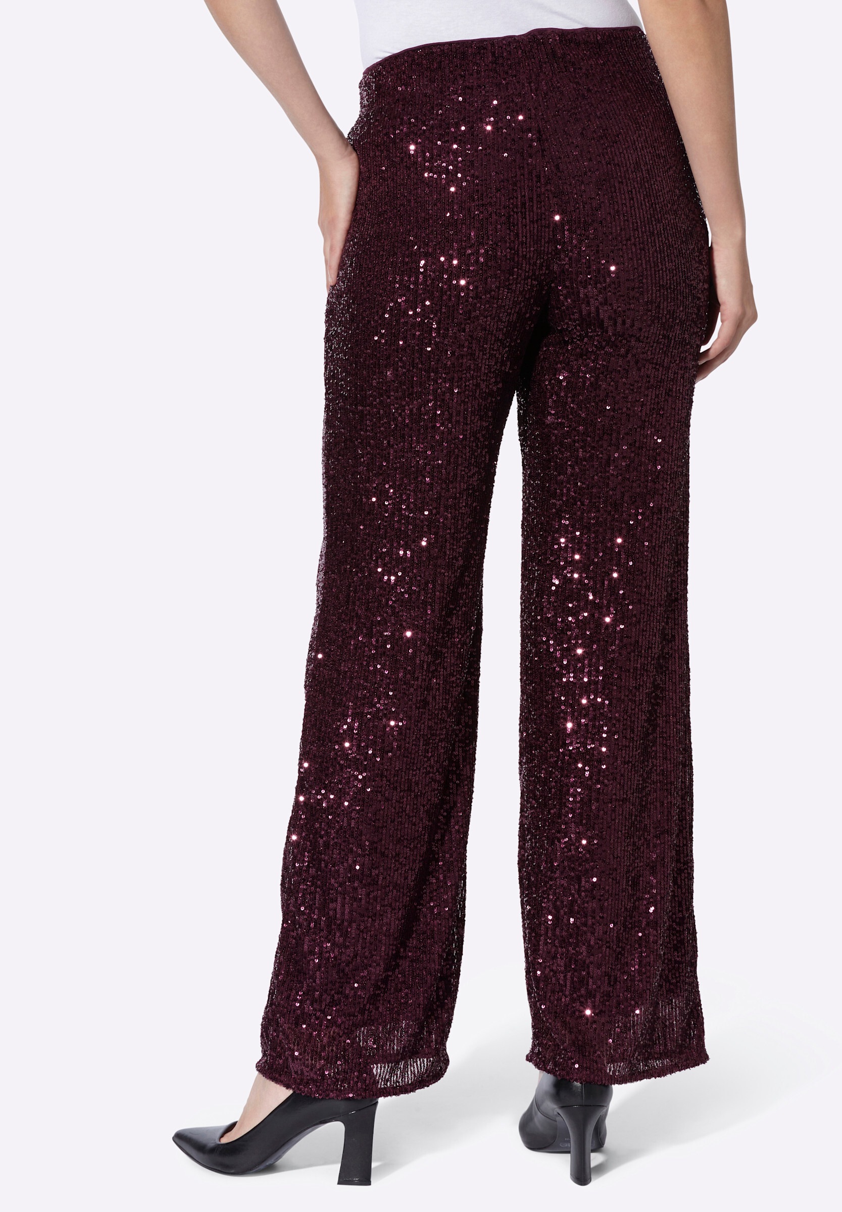 heine Schlupfhose »Paillettenhose Schlupfhose mit funkelnden Pailletten«