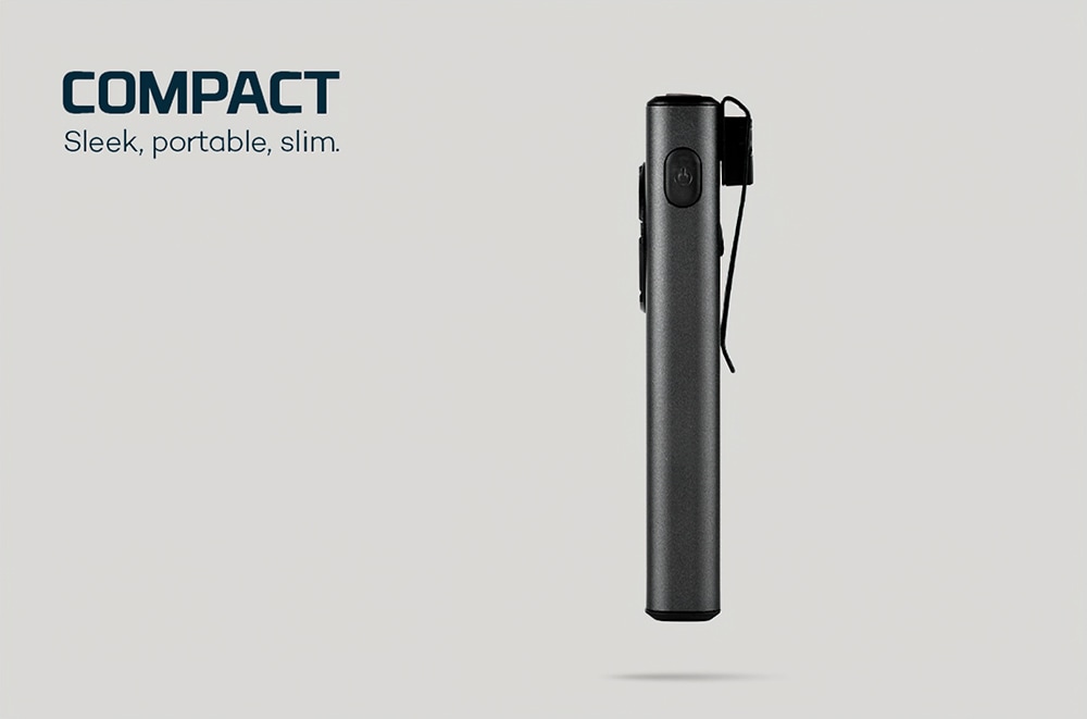 NEBO LED Taschenlampe »Nebo SLIM+ 1200« Taschenlampe inkl. Ladekabel, 