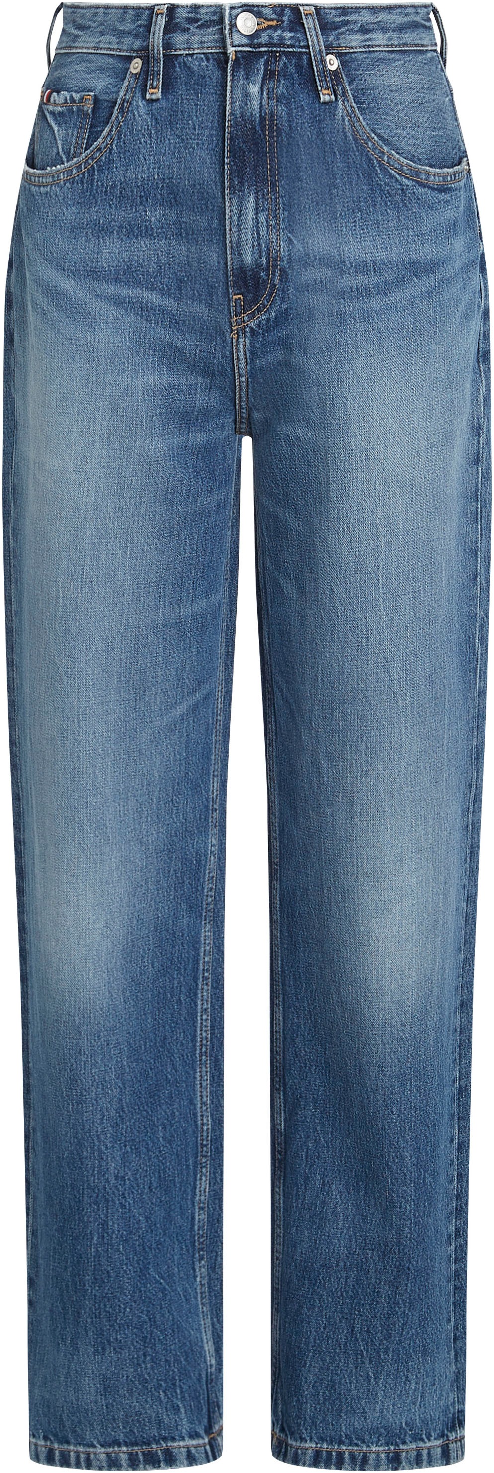 Tommy Hilfiger Straight-Jeans »RELAXED STRAIGHT HW GER«, mit Tommy Hilfger Logo-Badge