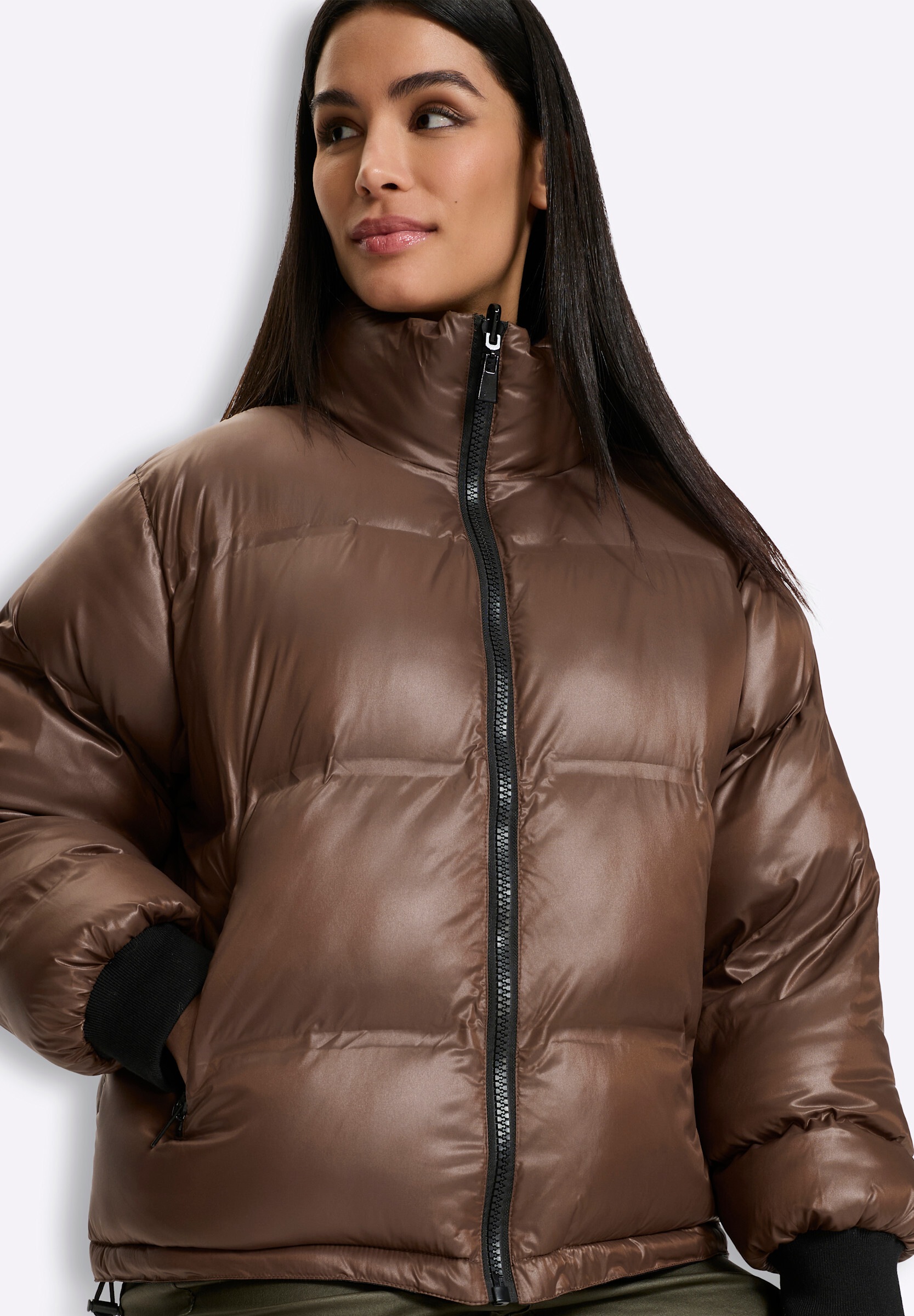 heine Steppjacke »Wendejacke Steppjacke zum Wenden« ohne Kapuze