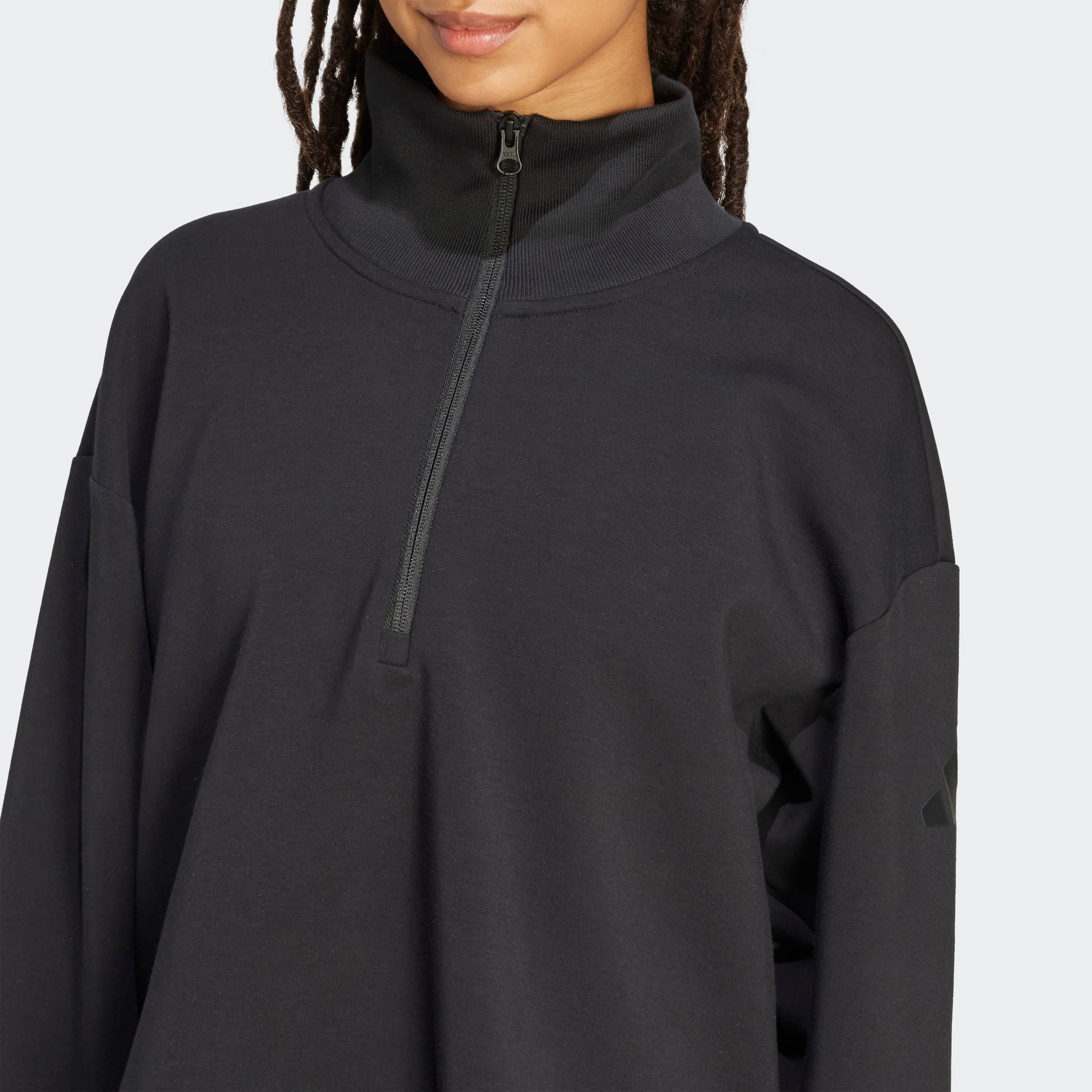 adidas Sportswear Sweatjacke »SOFT LUX, REISSVERSCHLUSS BIS ZUR BRUST«