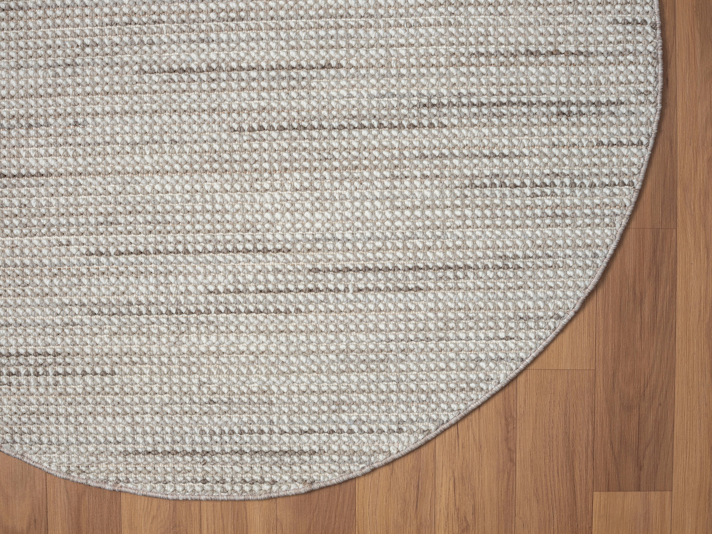Myflair Möbel & Accessoires Teppich »Ava«, rund, 7 mm Höhe, Uni Farben, meliert, Sisal-Optik, auch in rechteckig erhältlich