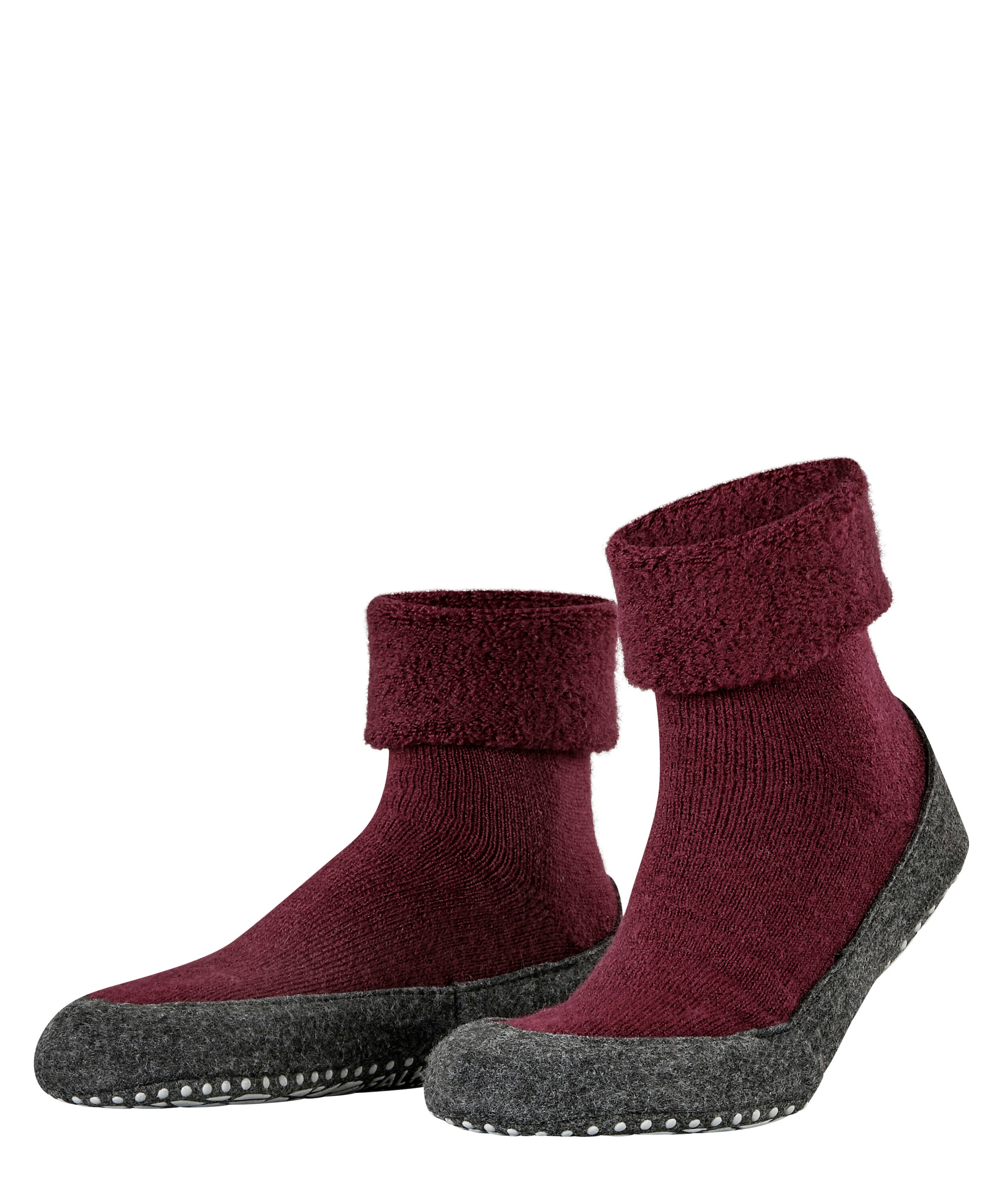 FALKE Haussocken »Cosyshoe« mit Merinowolle & rutschhemmender Sohle, atmungsaktiv