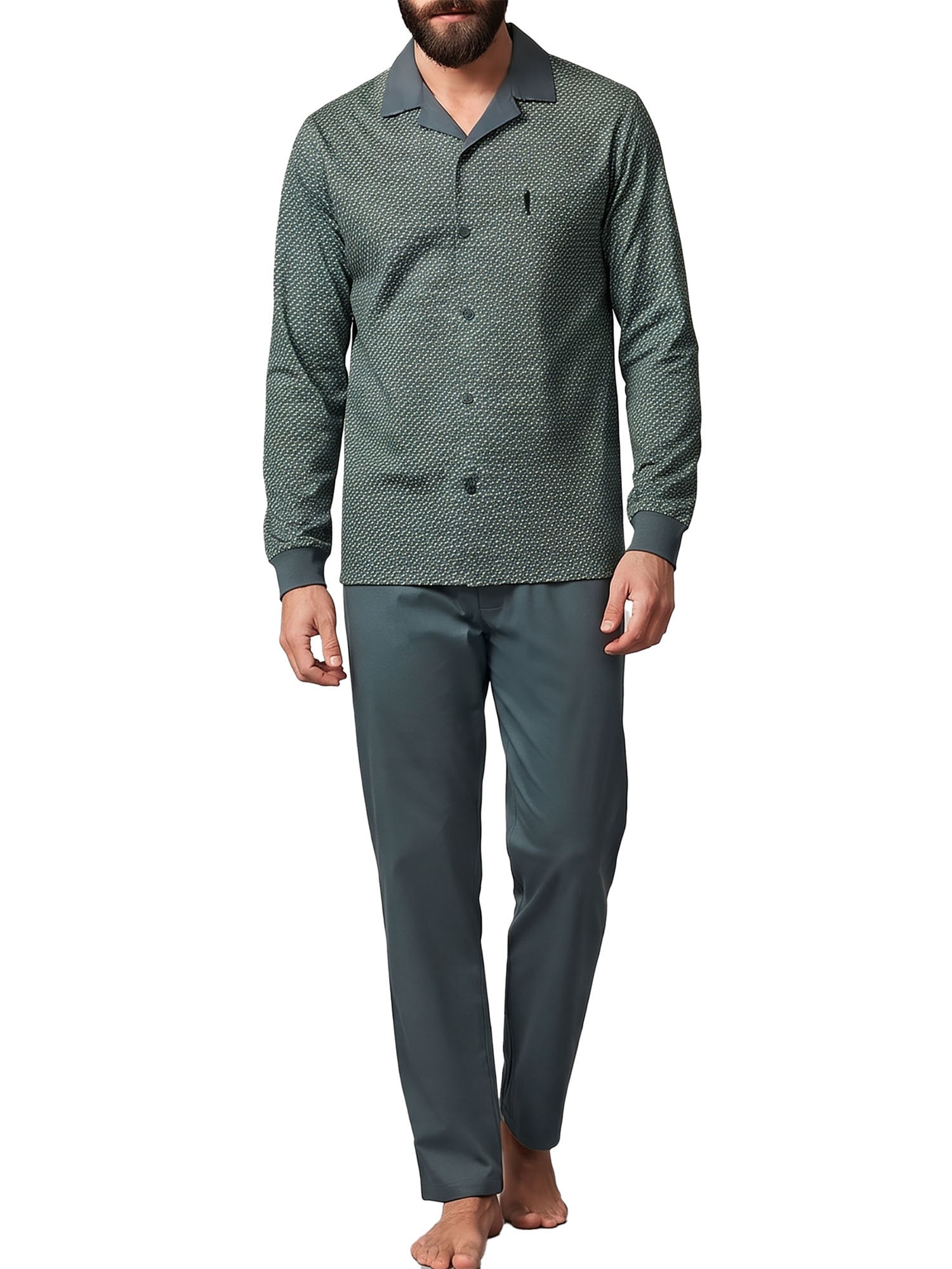 Ammann Pyjama »Schlafanzug Lang Nightwear« 1 Stk.