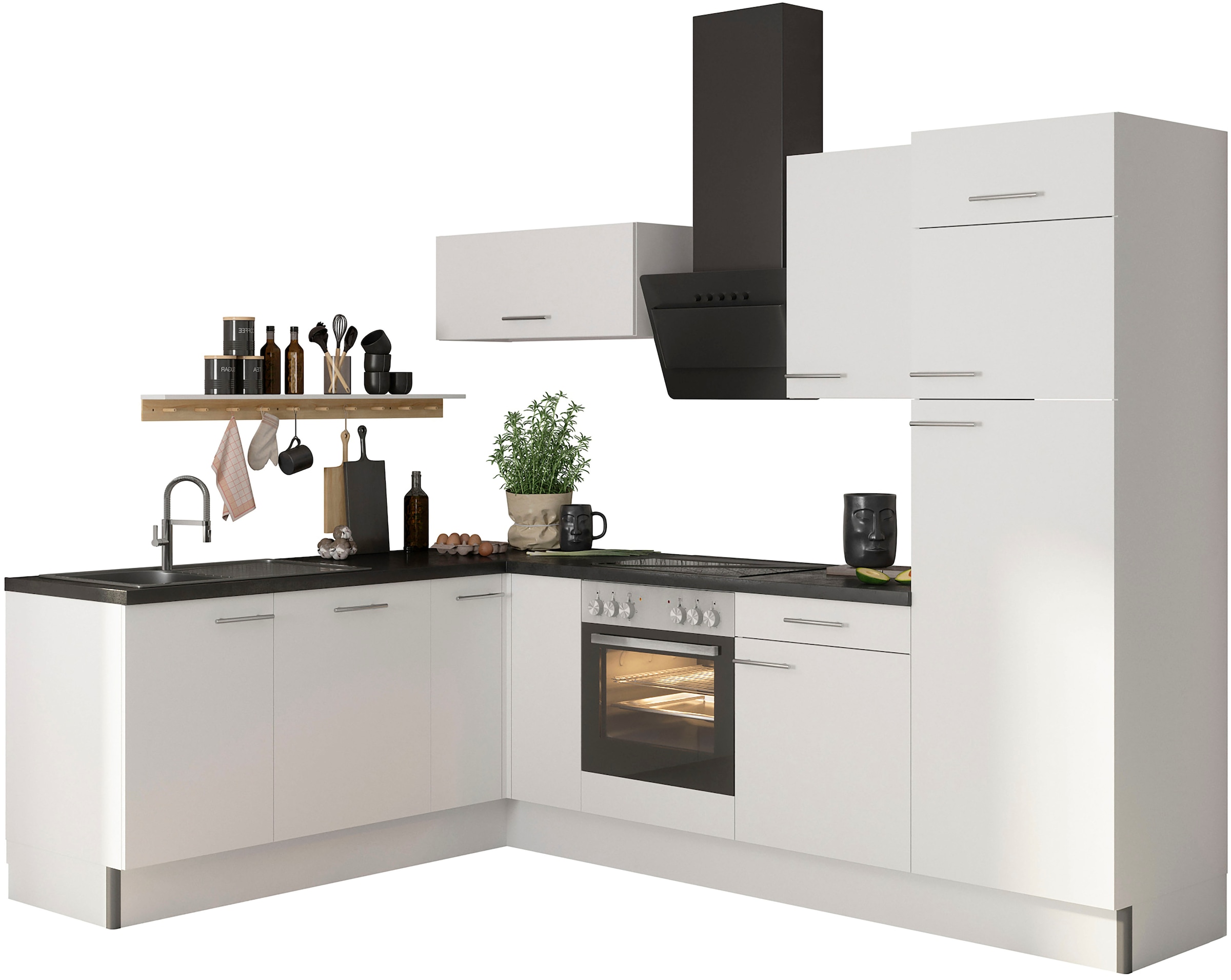OPTIFIT Küche auf E-Geräten Raten kaufen wahlweise breit, cm »Klara«, mit 200 x 270