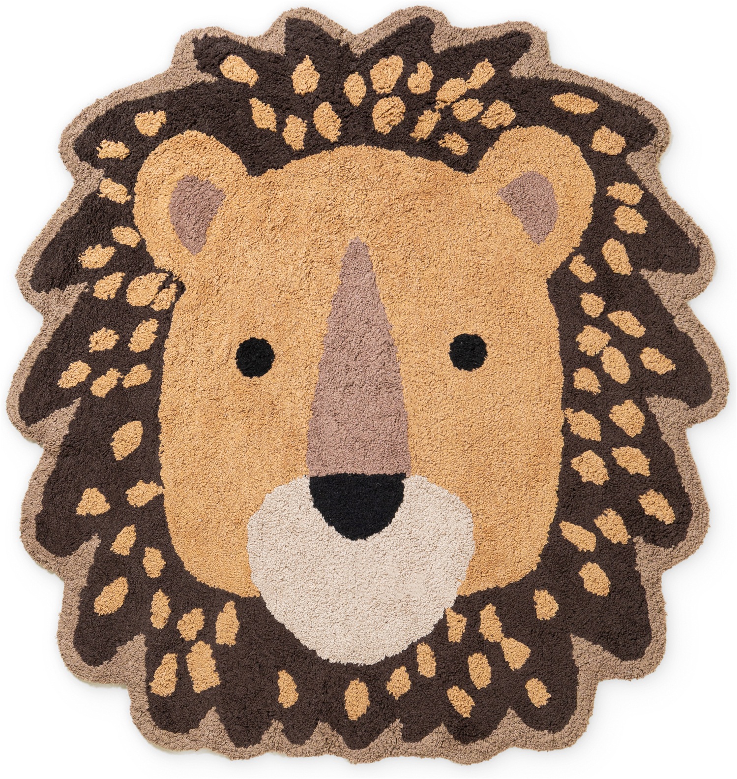 HANSE Home Kinderteppich »Roary« Motivform 10 mm Höhe Waschbar, Handgemacht, Weich, Rutschfest, Spielteppich Kinderzimmer
