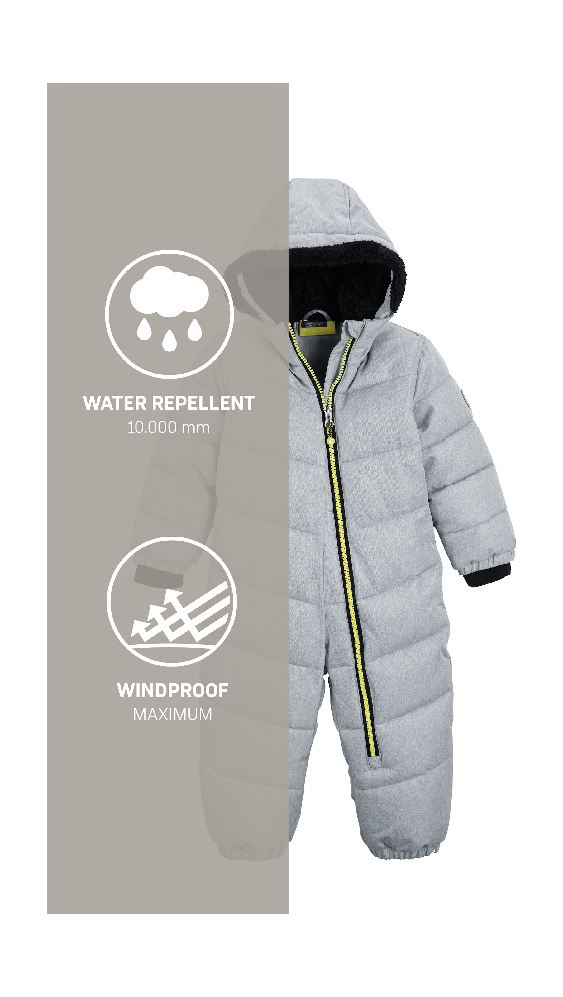Killtec Schneeoverall »Karter Mini« Schneeanzug: wasserabweisend, winddicht, warm, leicht anzuziehen