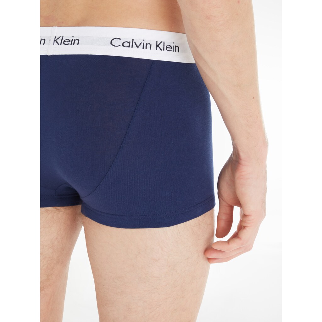 Calvin Klein Hipster, (3 St.), mit weißem Webbund