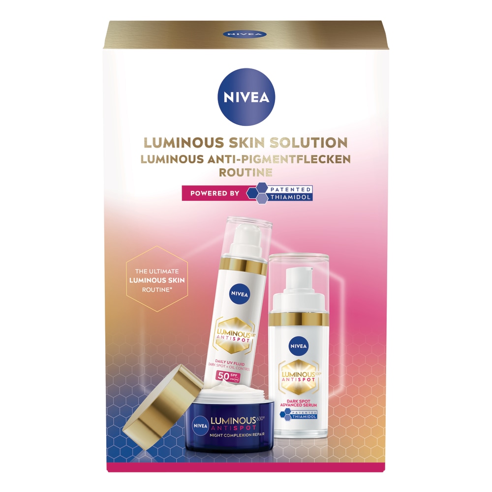 Nivea Gesichtspflege-Set »NIVEA LUMINOUS630® Anti-Pigmenflecken Routine Set«