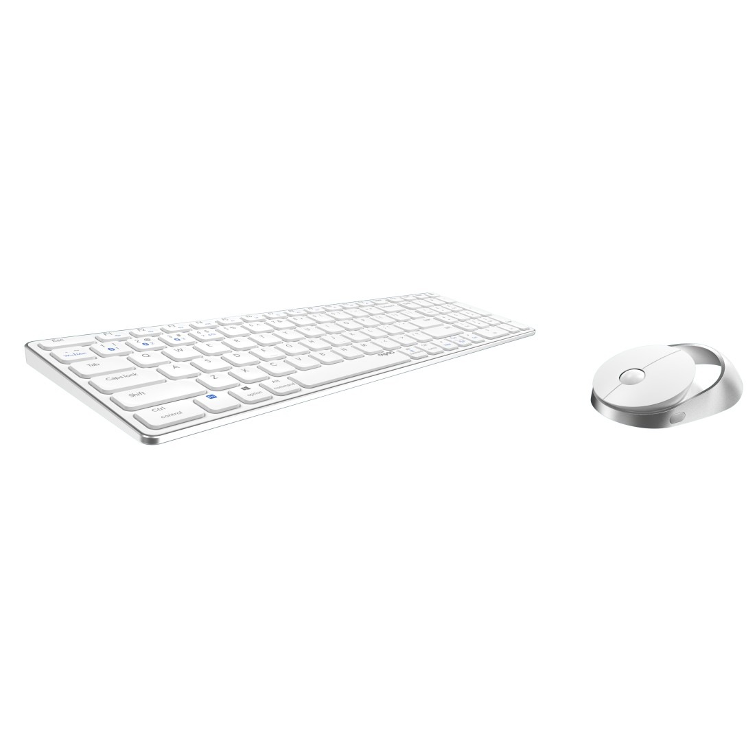 Rapoo Tastatur- und Maus-Set »9750M Kabelloses Multi-Mode-Deskset, DE-Layout, 2.4 GHz, 1300 DPI«