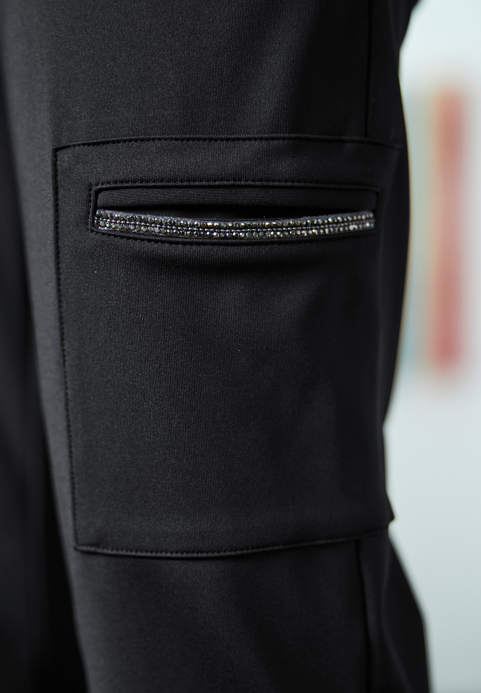 heine Schlupfhose »Jersey-Hose Jerseyhose mit Glitzersteinchen«