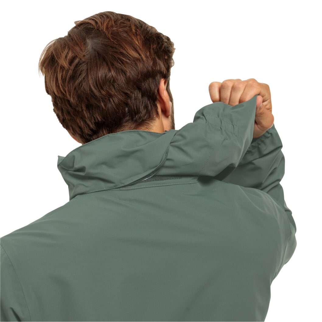 Jack Wolfskin Funktionsjacke »STORMY POINT 2L JKT M«, mit Kapuze, Wasserabweisend & Winddicht & Atmungsaktiv