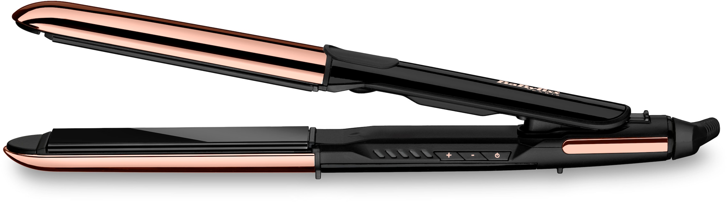 BaByliss Glätteisen »ST482E Straight & Curl Brilliance«, Titan-Beschichtung, 2-in-1 Glätteisen