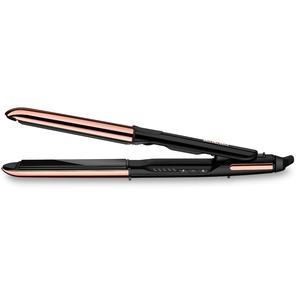 BaByliss Glätteisen »ST482E Straight & Curl Brilliance«, Titan-Beschichtung, 2-in-1 Glätteisen