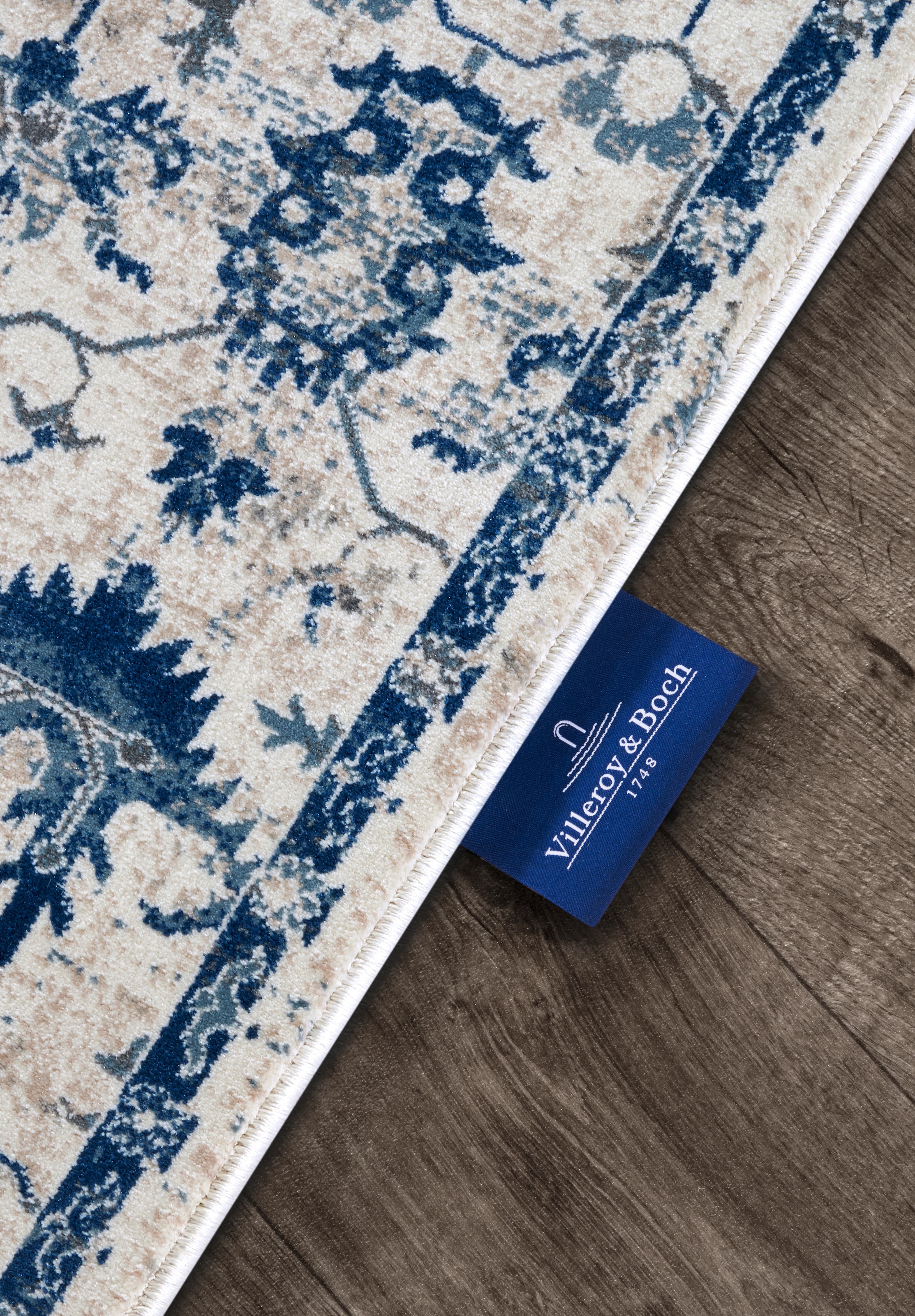 Villeroy & Boch Teppich »Emmanuel«, rechteckig, 11 mm Höhe, Läufer, Orient, Wohnzimmer, Schlafzimmer, Klassisch, Kurzflor, Weich
