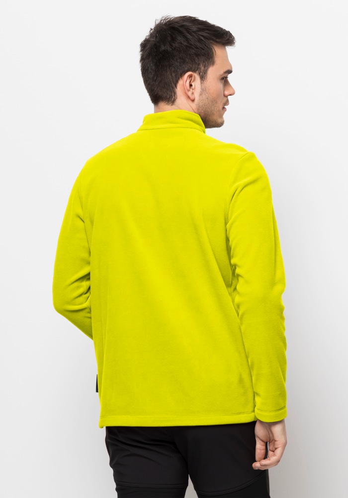 Jack Wolfskin Stehkragenpullover »TAUNUS HZ M« Fleecepullover, Halfzip-Reißverschluss, Stehkragen