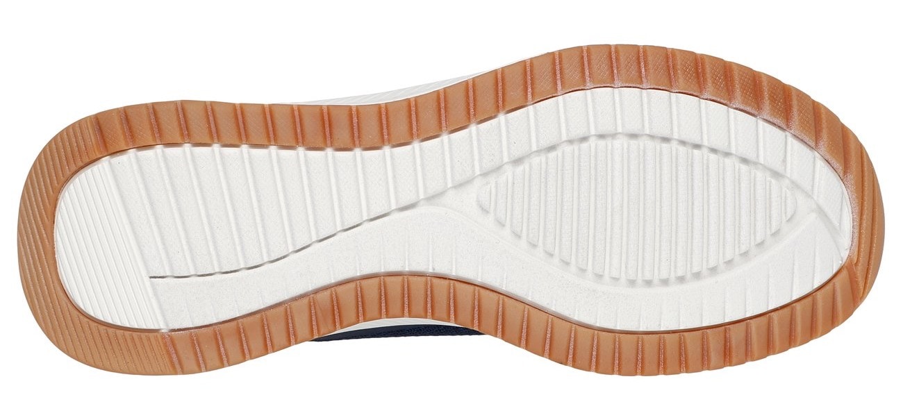 Skechers Slip-On Sneaker »BOBS SQUAD 4«, Slipper, Freizeitschuh, Halbschuh mit Memory Foam