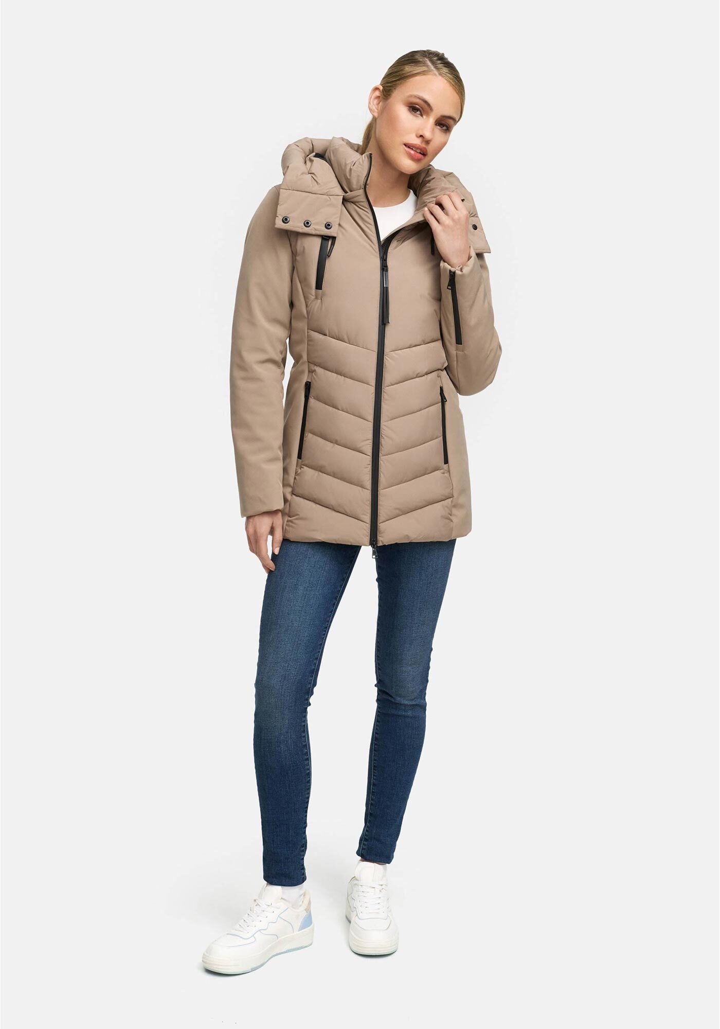 Marikoo Winterjacke »Marikoo Tivaa Damen Herbst Winter Steppjacke N103«