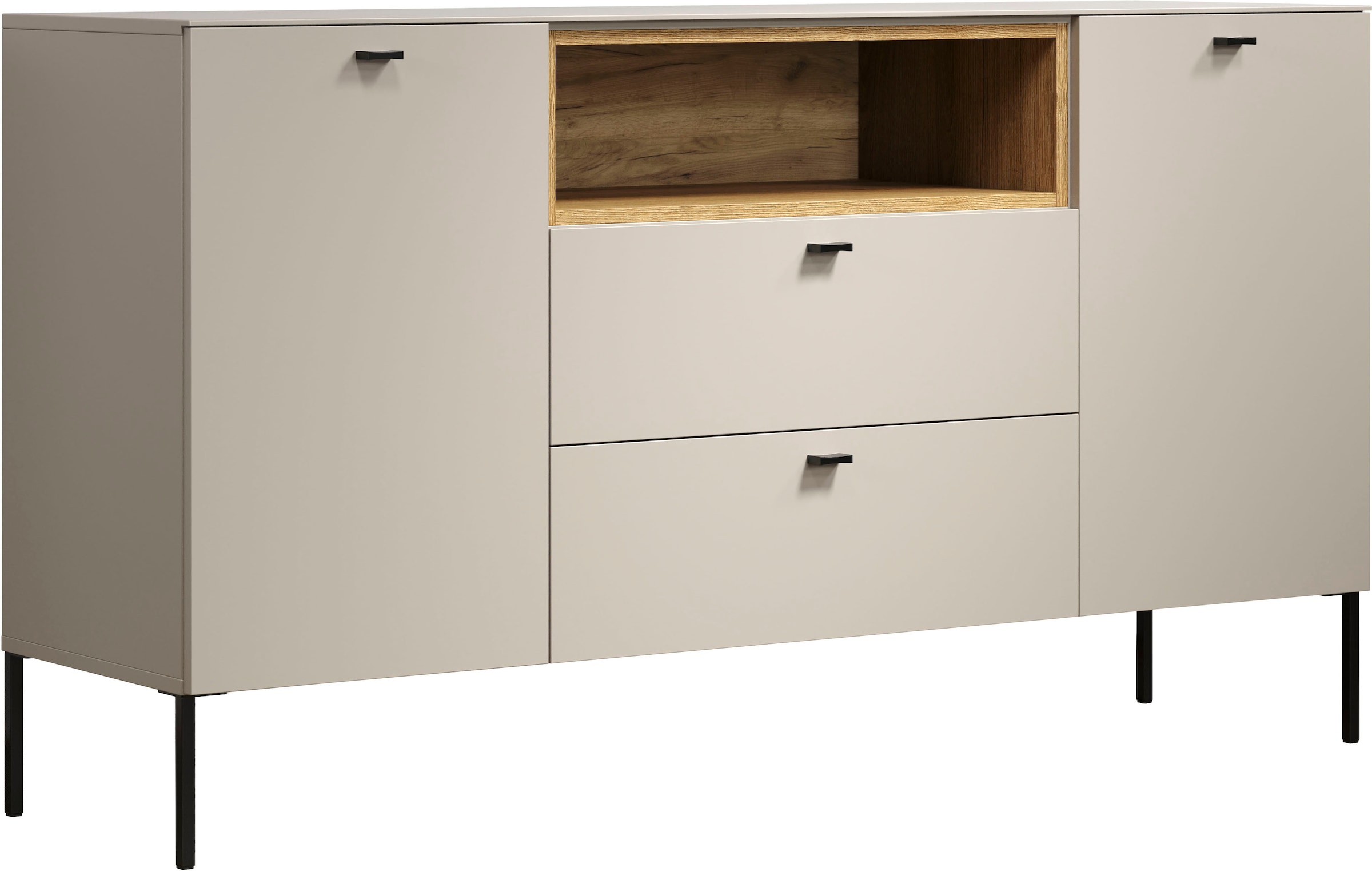 Places of Style Sideboard »San Pedro«, (1 St.), Kommode mit Softclose-Funktion - (B/T/H) 154/42/85 cm