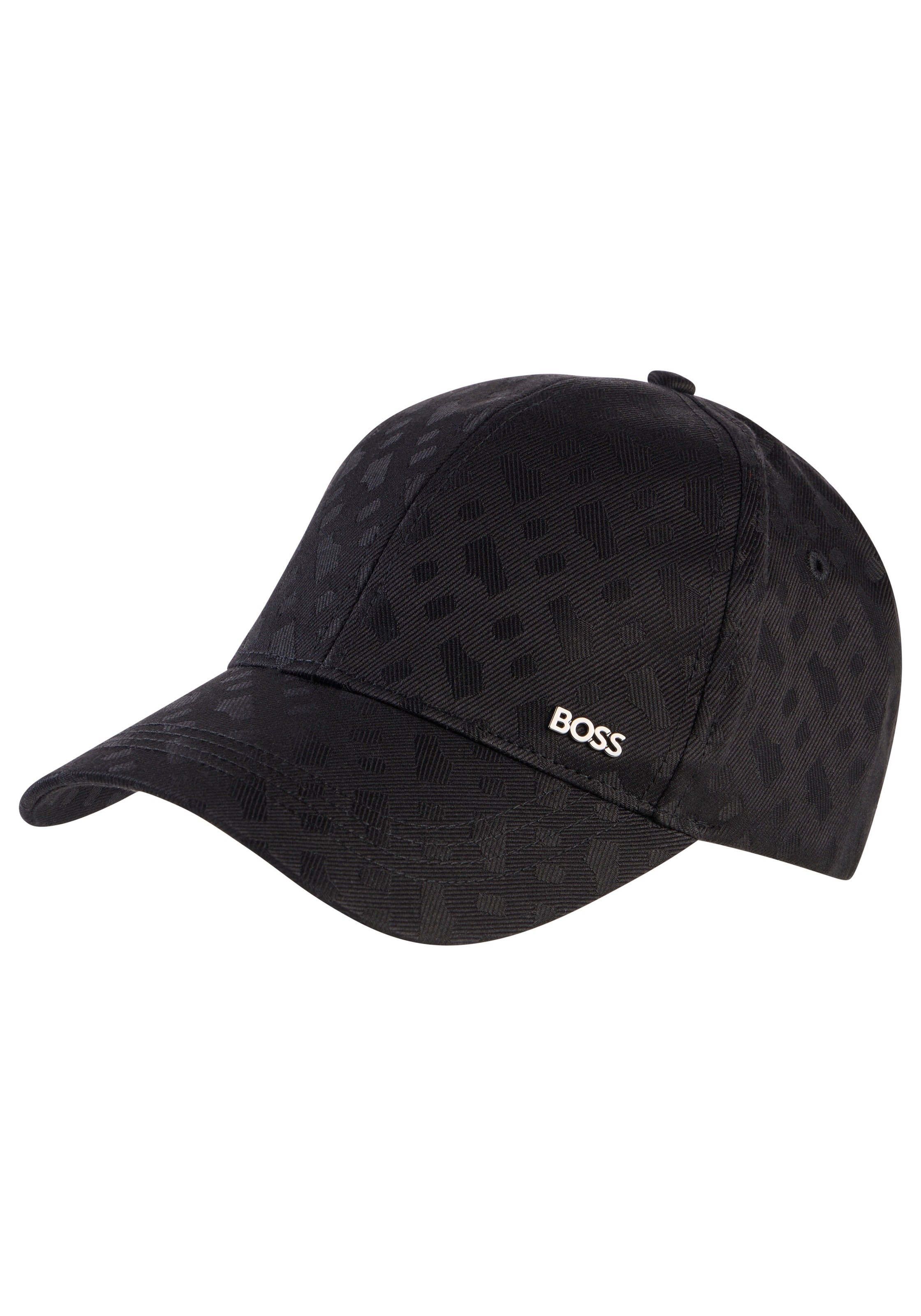 BOSS Baseball Cap »Zed-M« mit Logoschriftzug, tonales Muster