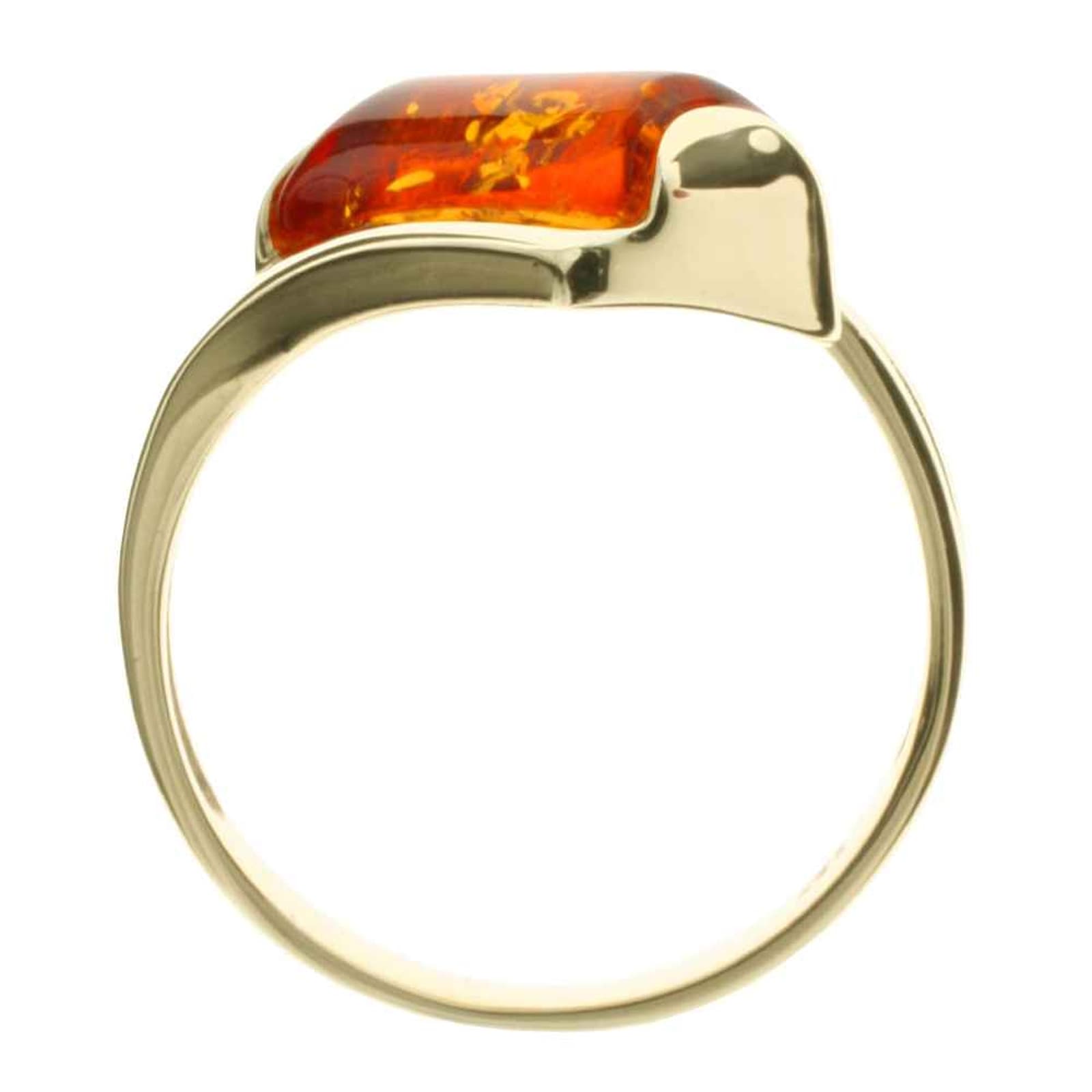 OSTSEE-SCHMUCK Fingerring »- Astrid - Gold 333/000 - Bernstein«