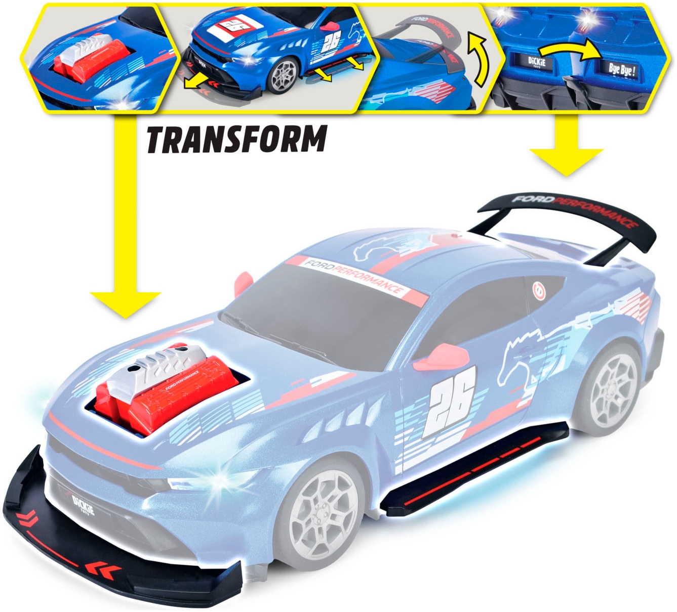 Dickie Toys RC-Auto »Ford Mustang Customized«