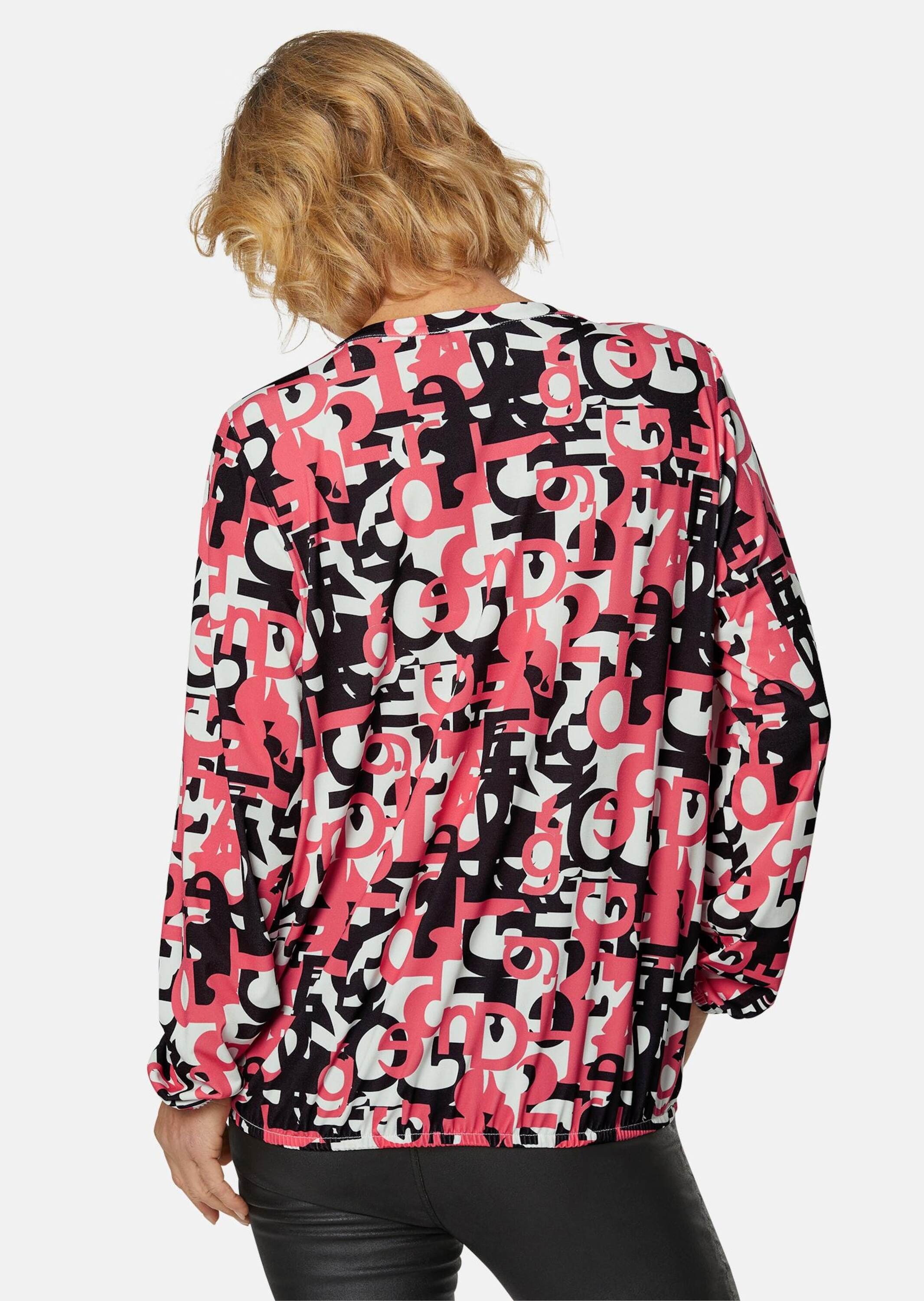 GOLDNER Druckbluse »Jerseybluse Weiche Jerseybluse mit wundervollem Druck«