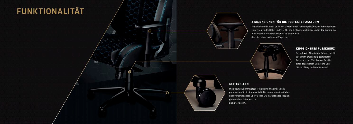 Joule Performance Gaming-Stuhl »RAID Alcantara«